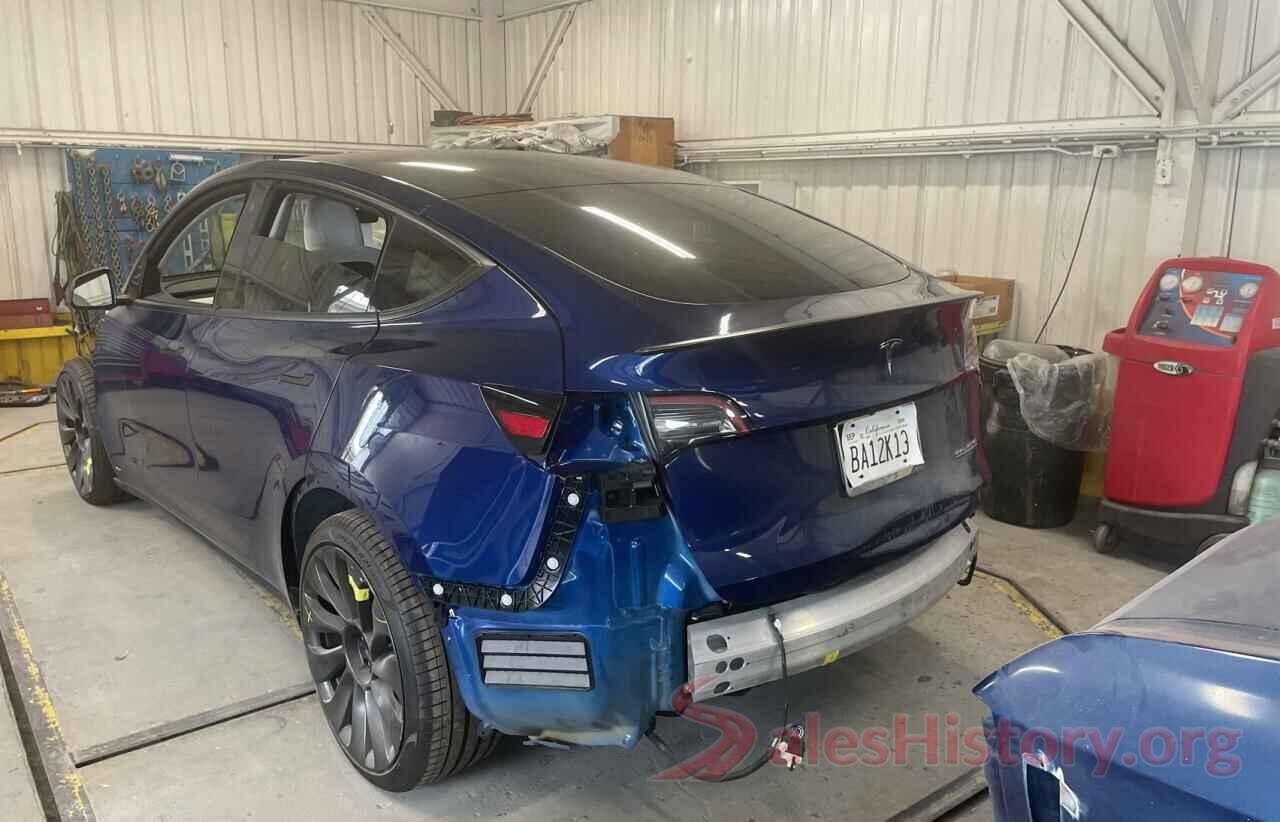 5YJYGDEF4LF022883 2020 TESLA MODEL Y