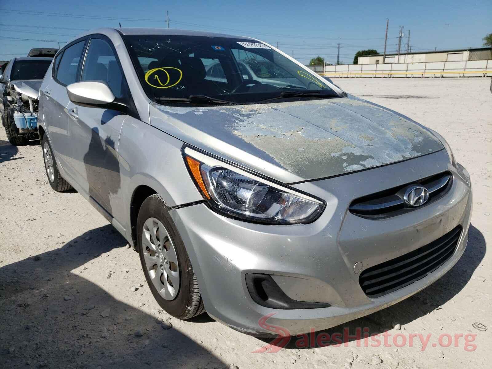 KMHCT5AE2GU237812 2016 HYUNDAI ACCENT