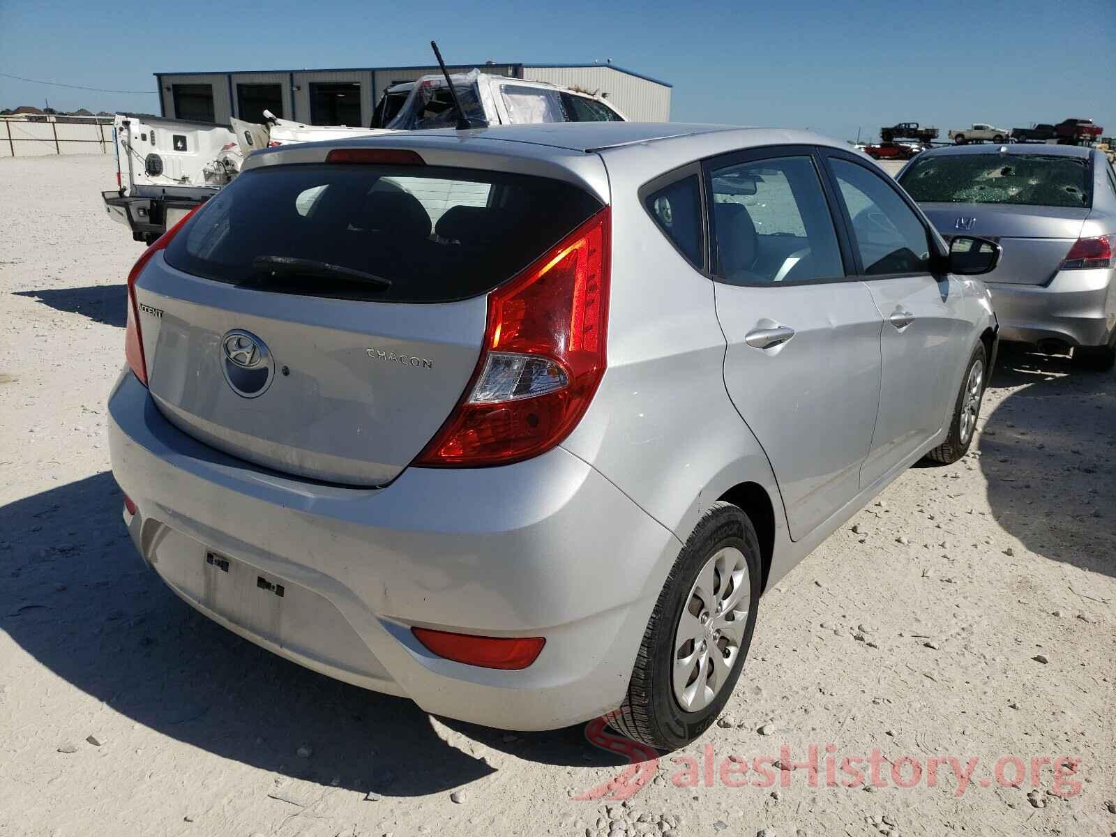 KMHCT5AE2GU237812 2016 HYUNDAI ACCENT