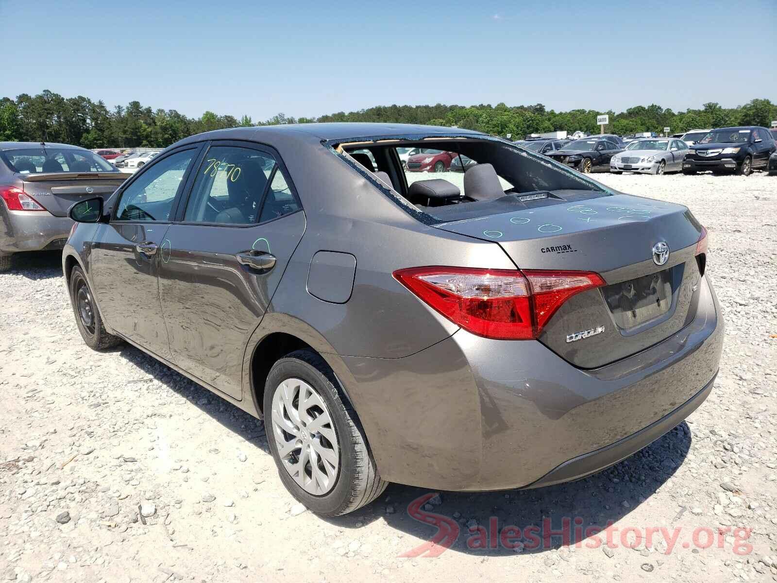 2T1BURHE3HC819457 2017 TOYOTA COROLLA