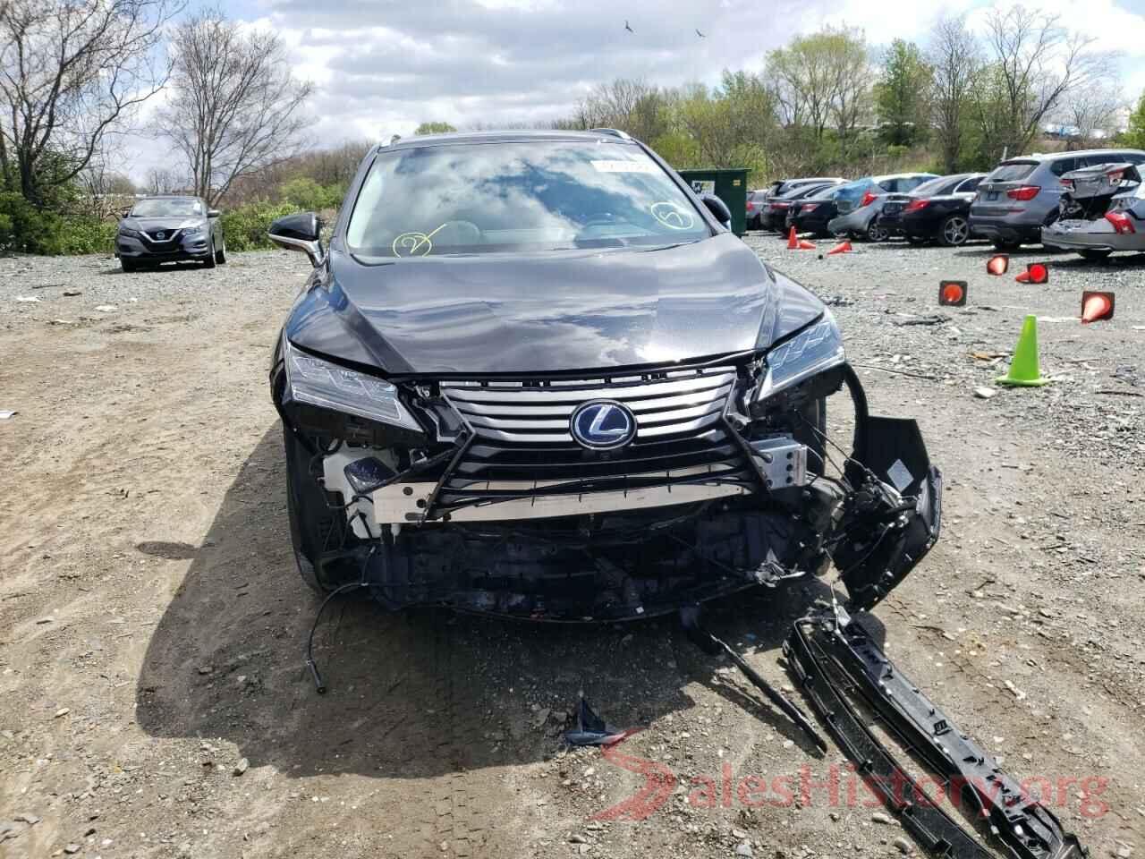 2T2BGMCA1HC016642 2017 LEXUS RX450