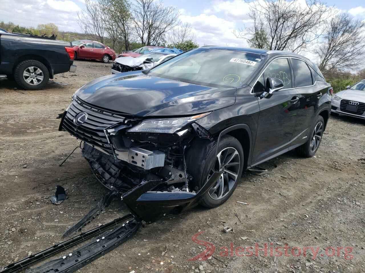 2T2BGMCA1HC016642 2017 LEXUS RX450