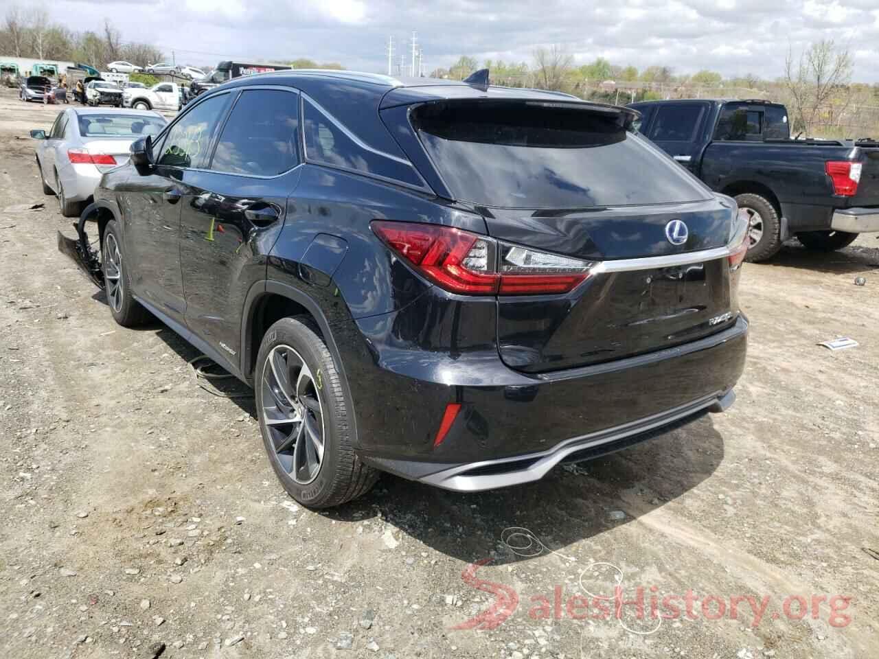 2T2BGMCA1HC016642 2017 LEXUS RX450