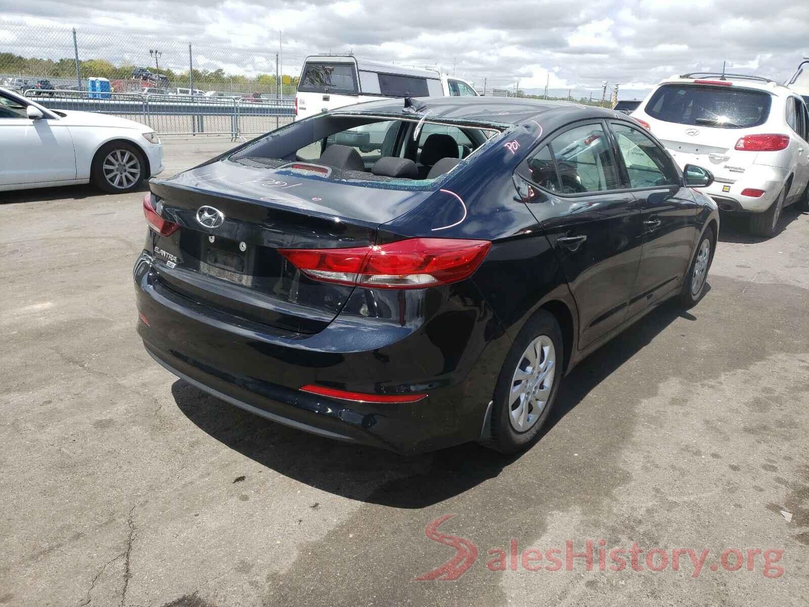 5NPD74LF4JH367721 2018 HYUNDAI ELANTRA