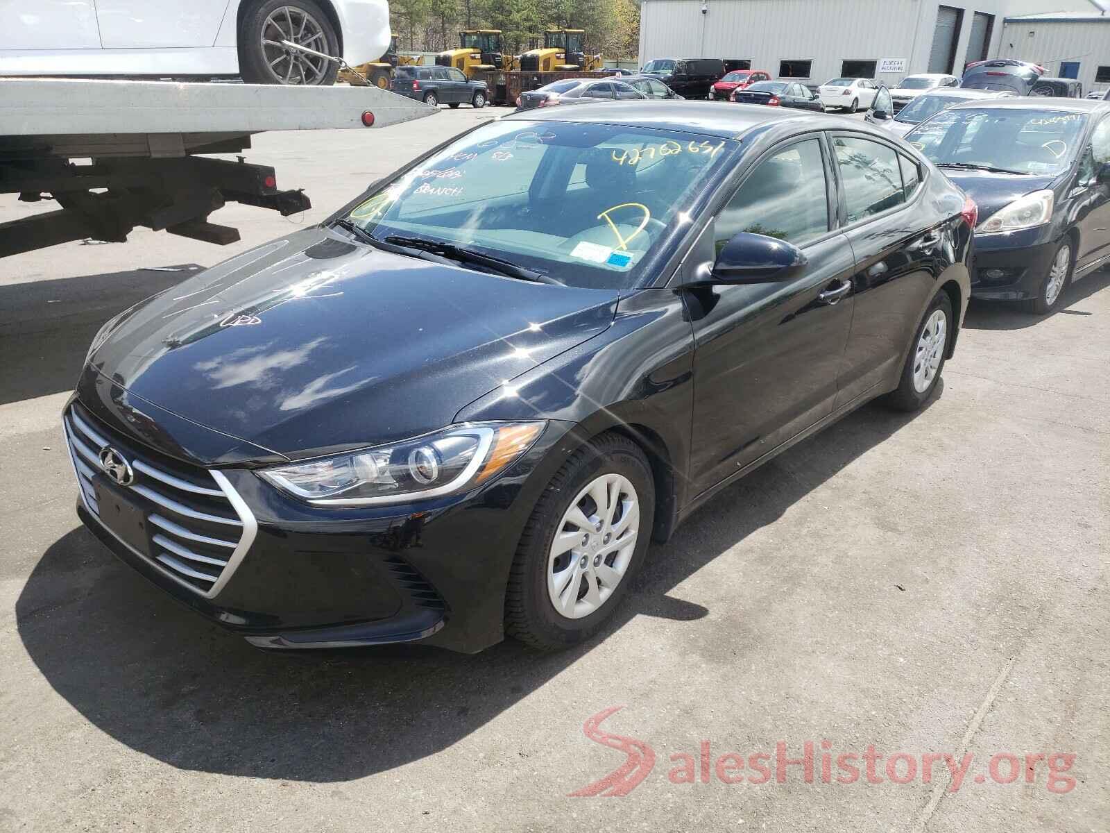 5NPD74LF4JH367721 2018 HYUNDAI ELANTRA