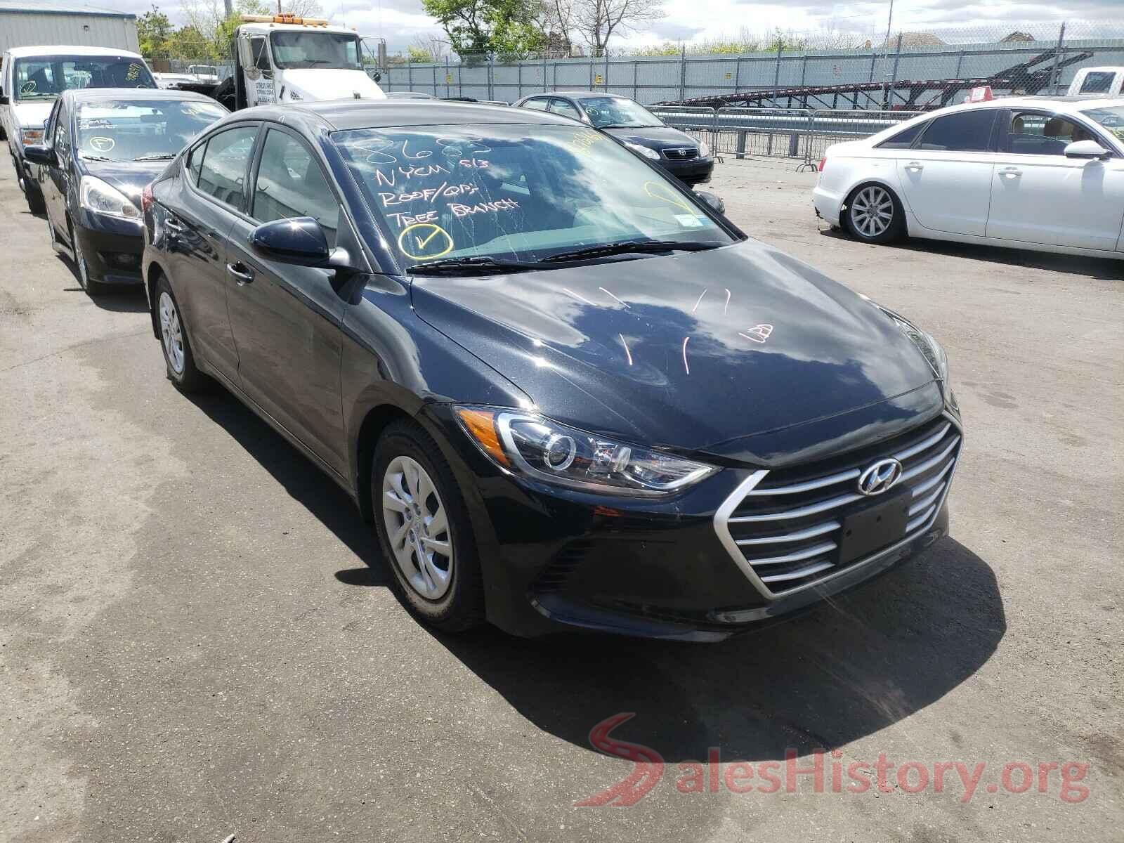 5NPD74LF4JH367721 2018 HYUNDAI ELANTRA