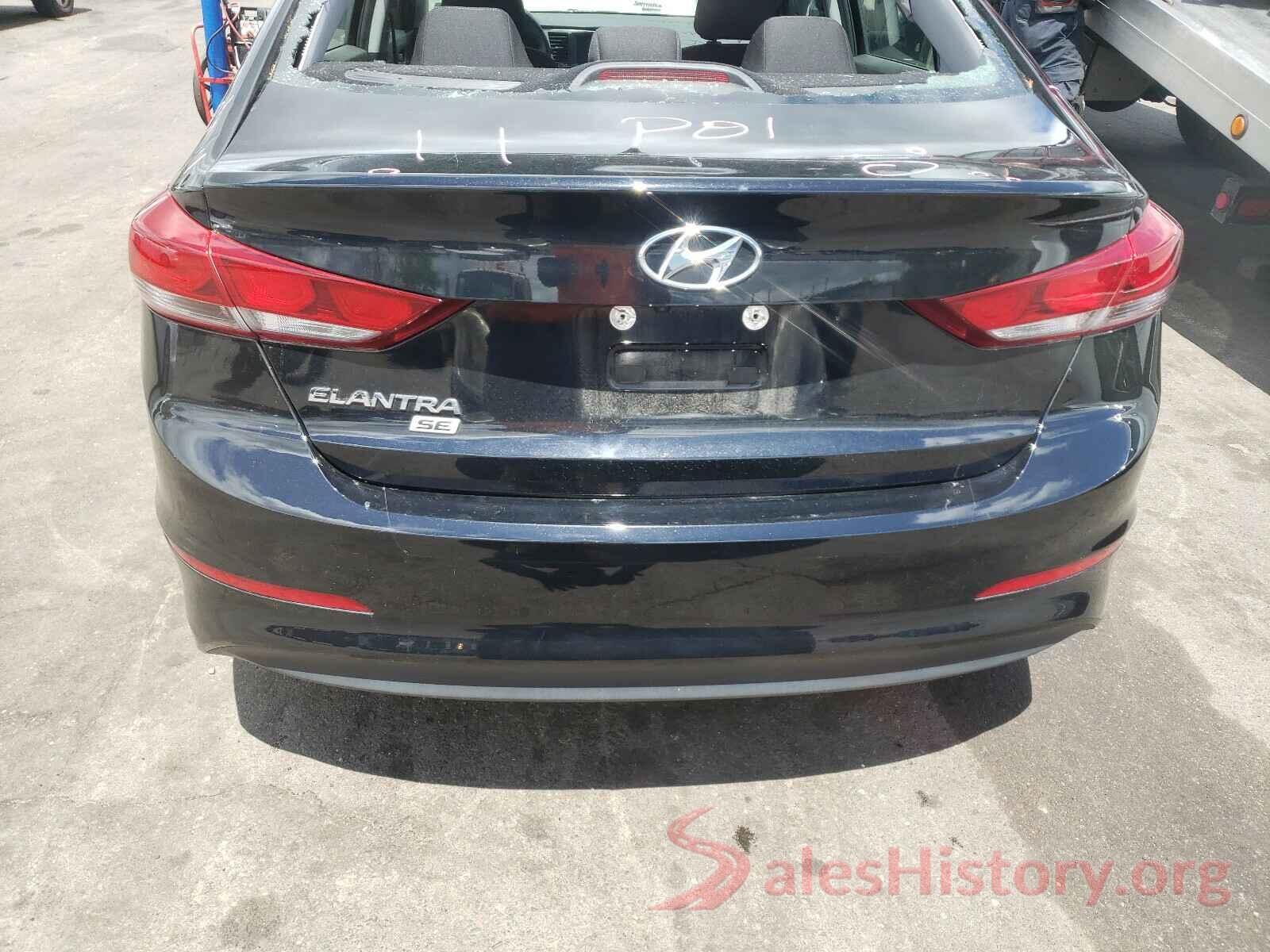 5NPD74LF4JH367721 2018 HYUNDAI ELANTRA