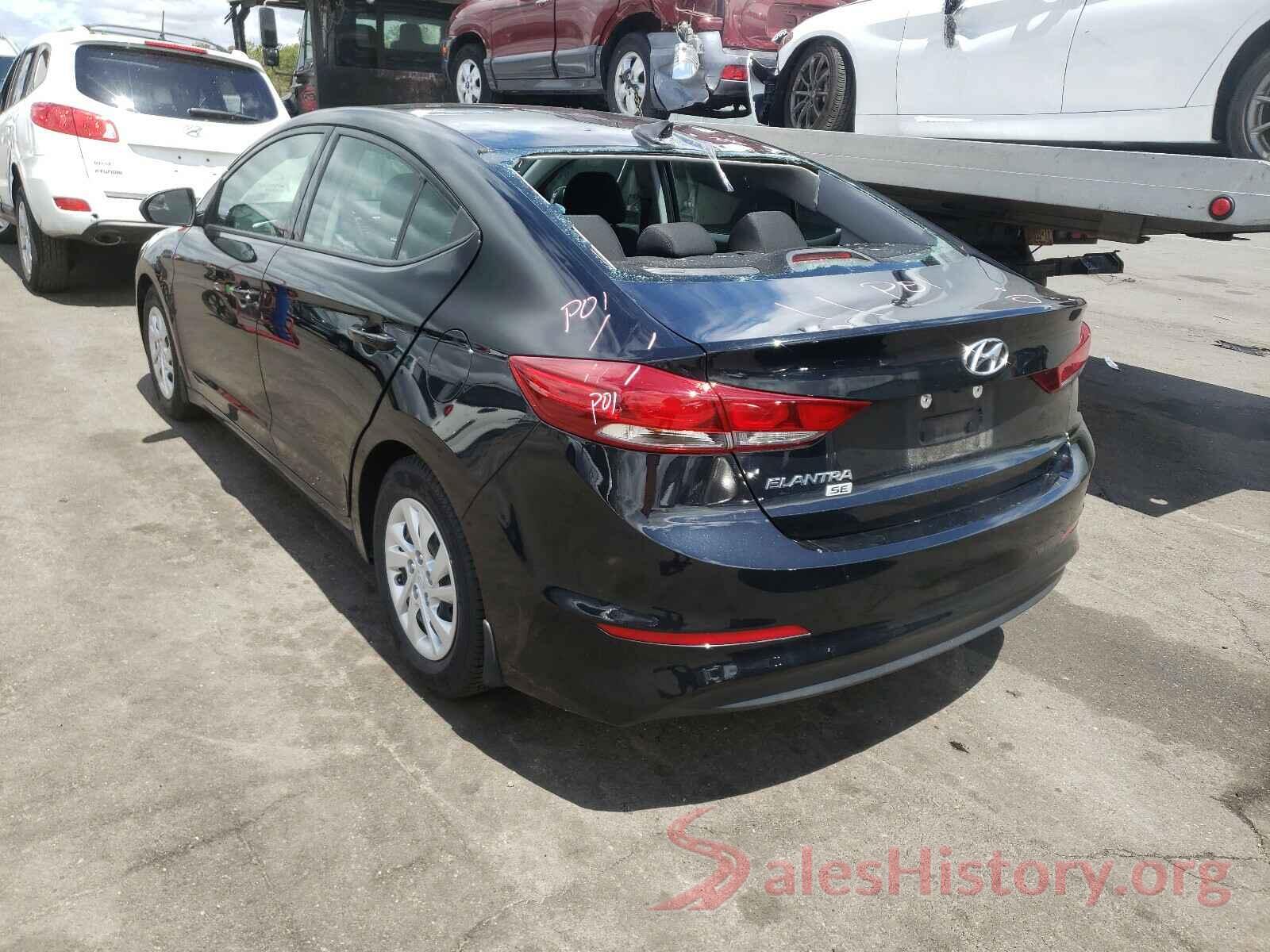 5NPD74LF4JH367721 2018 HYUNDAI ELANTRA