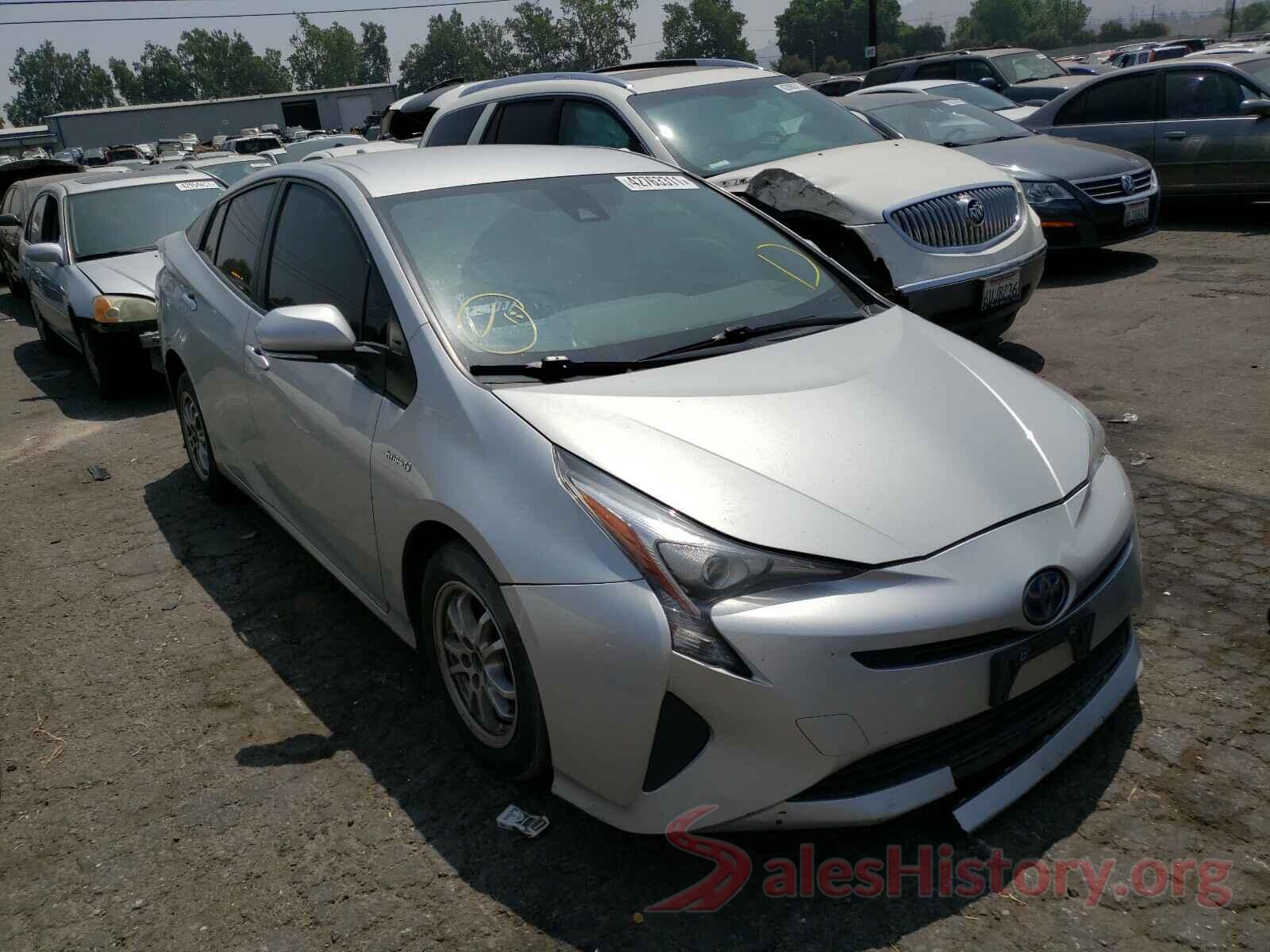 JTDKBRFU6H3031216 2017 TOYOTA PRIUS