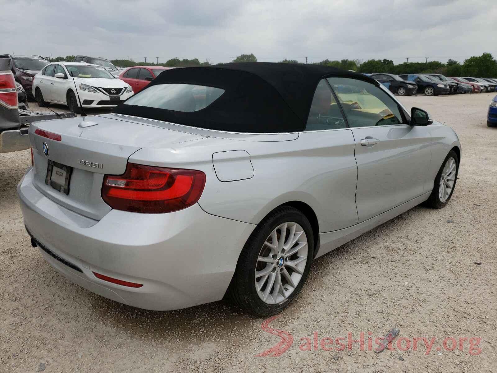 WBA1K9C58GV322292 2016 BMW 2 SERIES