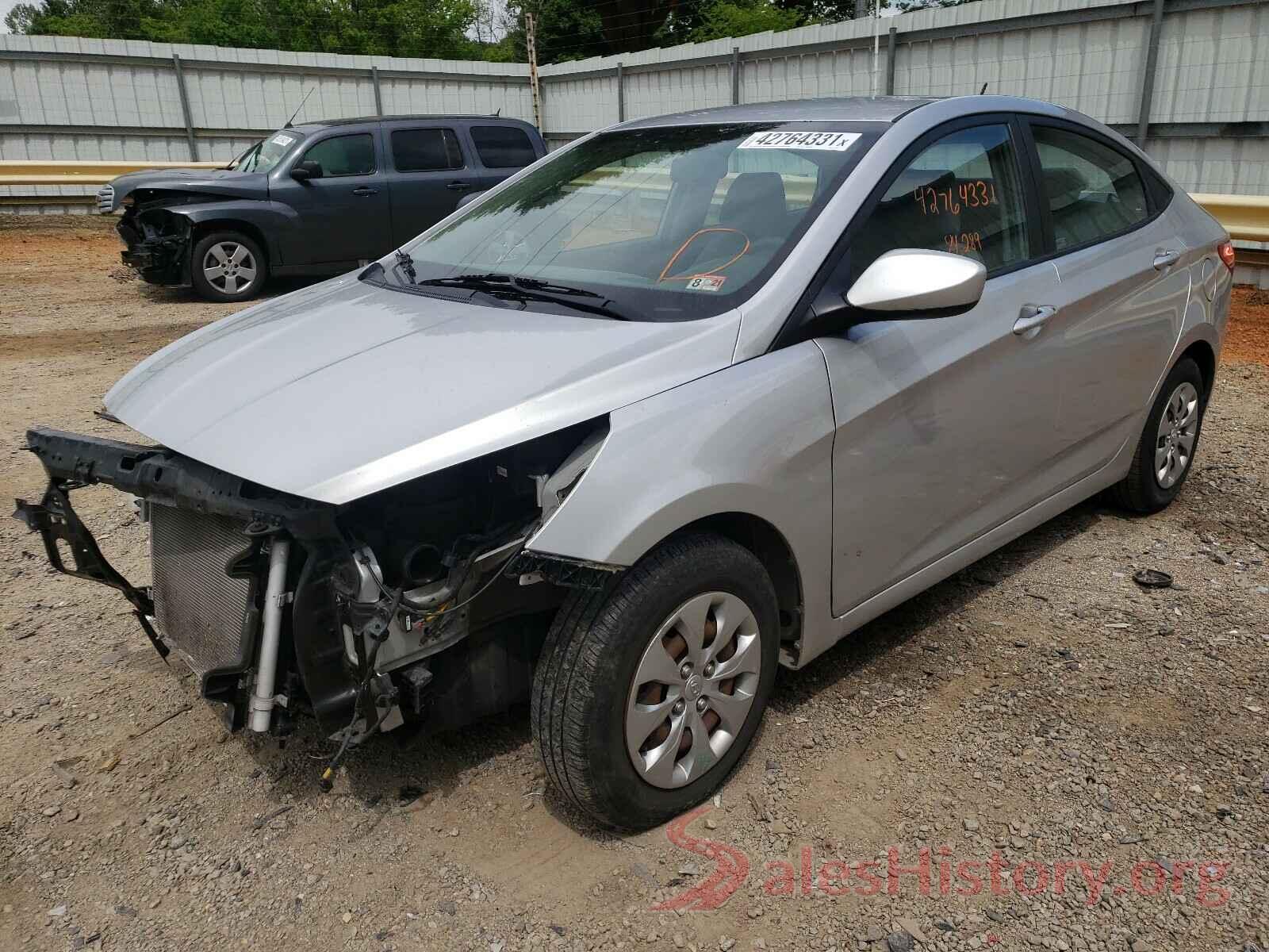 KMHCT4AE3HU174506 2017 HYUNDAI ACCENT