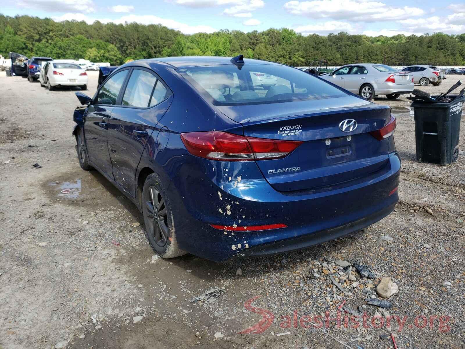 5NPD84LF2JH239670 2018 HYUNDAI ELANTRA