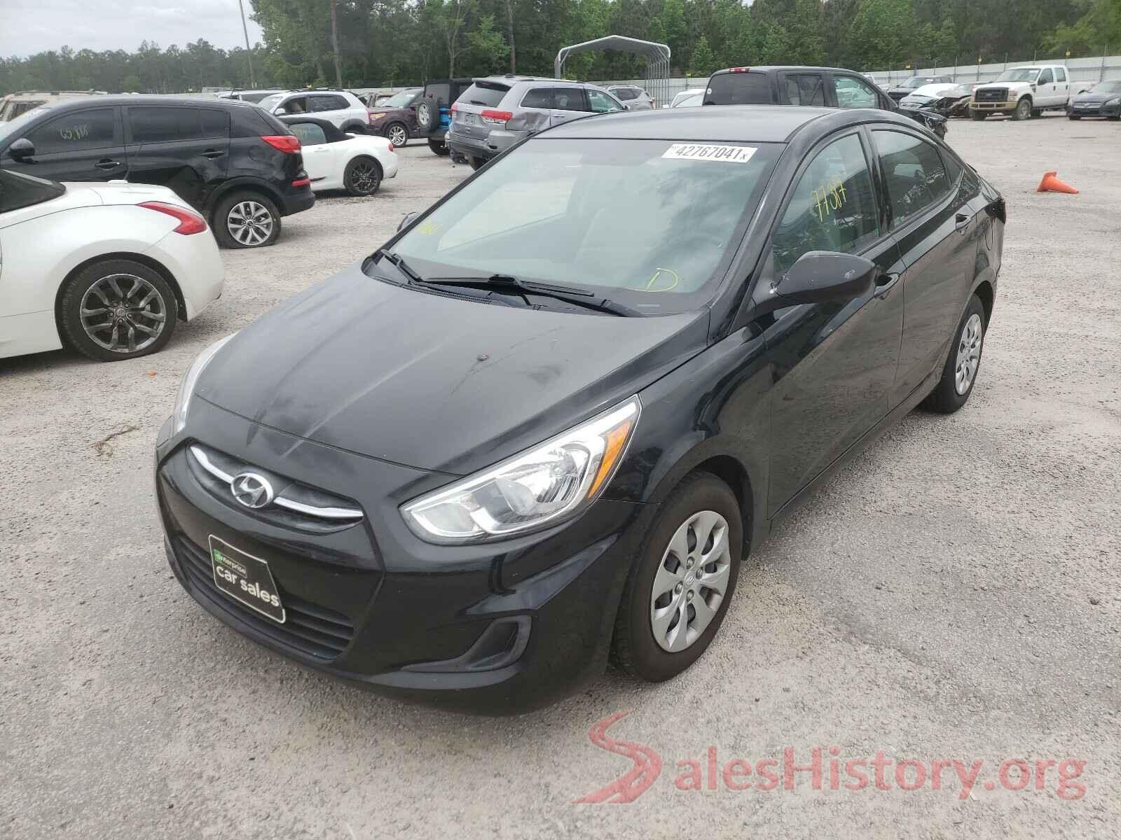 KMHCT4AE2HU375491 2017 HYUNDAI ACCENT