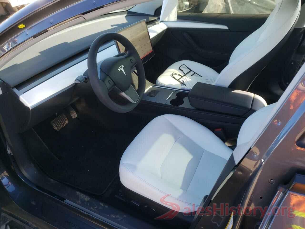 5YJ3E1EB3NF346521 2022 TESLA MODEL 3