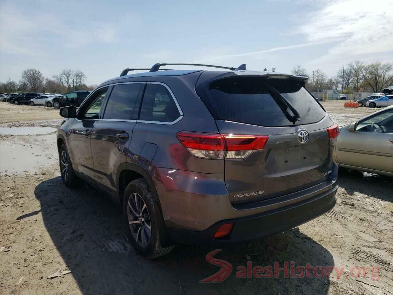 5TDJZRFH8KS583607 2019 TOYOTA HIGHLANDER