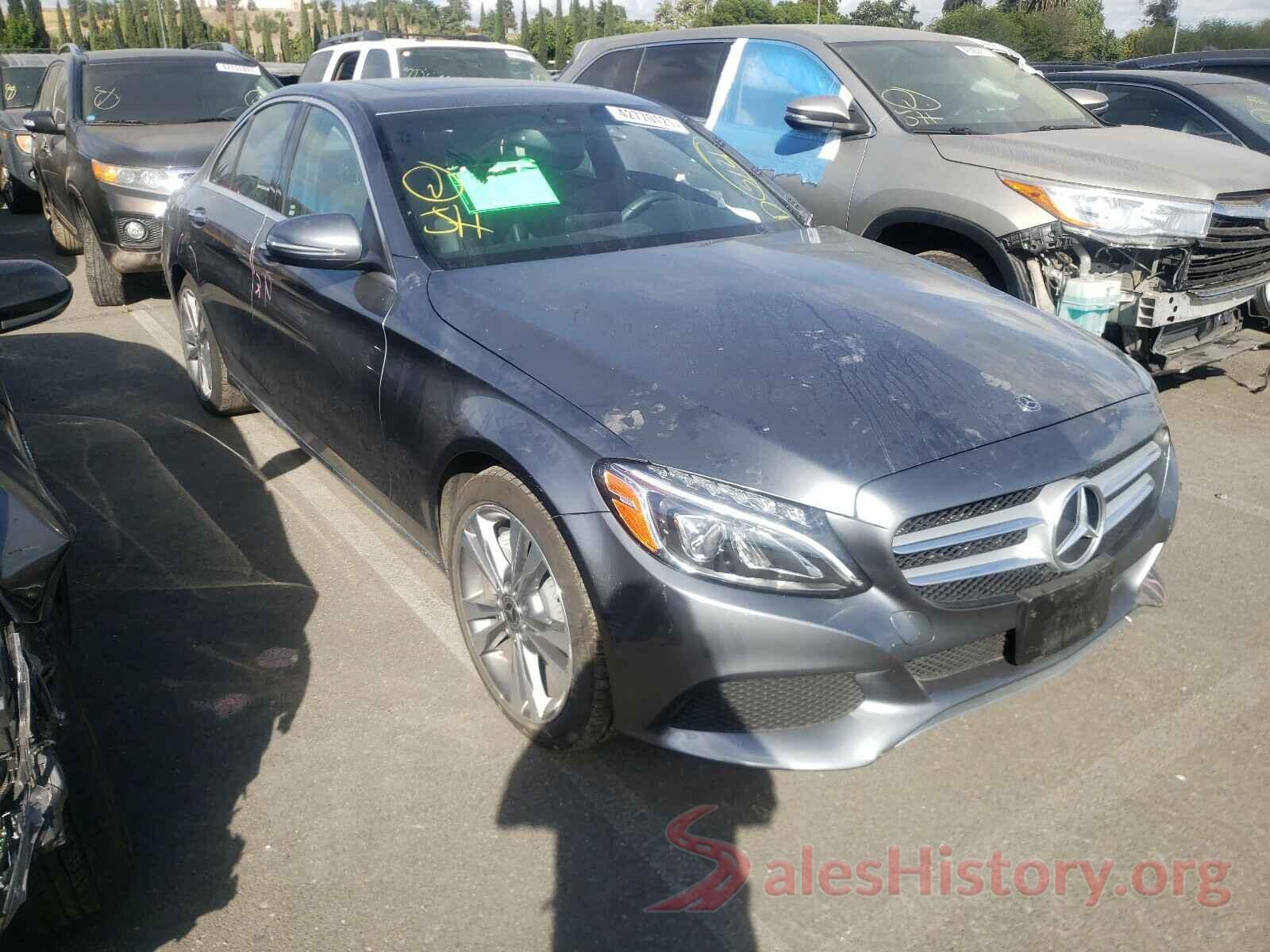 55SWF4JB1JU271263 2018 MERCEDES-BENZ C CLASS