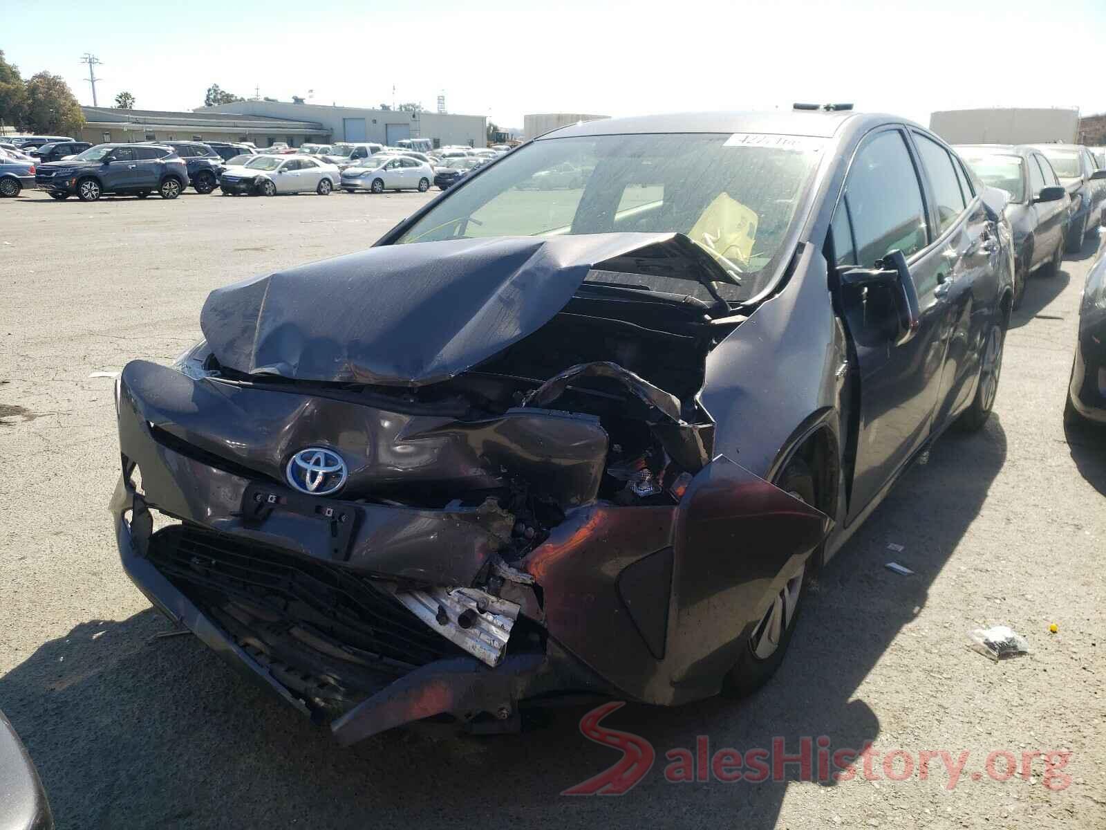 JTDKARFU9G3524552 2016 TOYOTA PRIUS