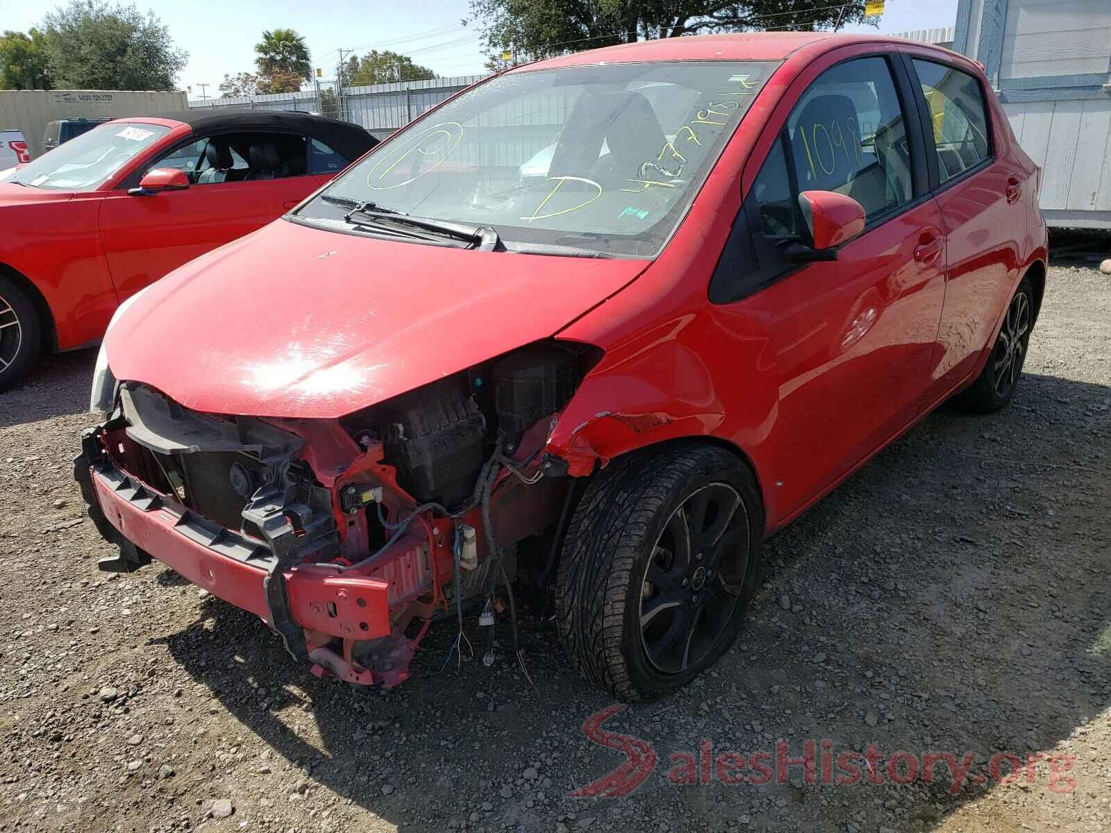 VNKKTUD32GA057713 2016 TOYOTA YARIS