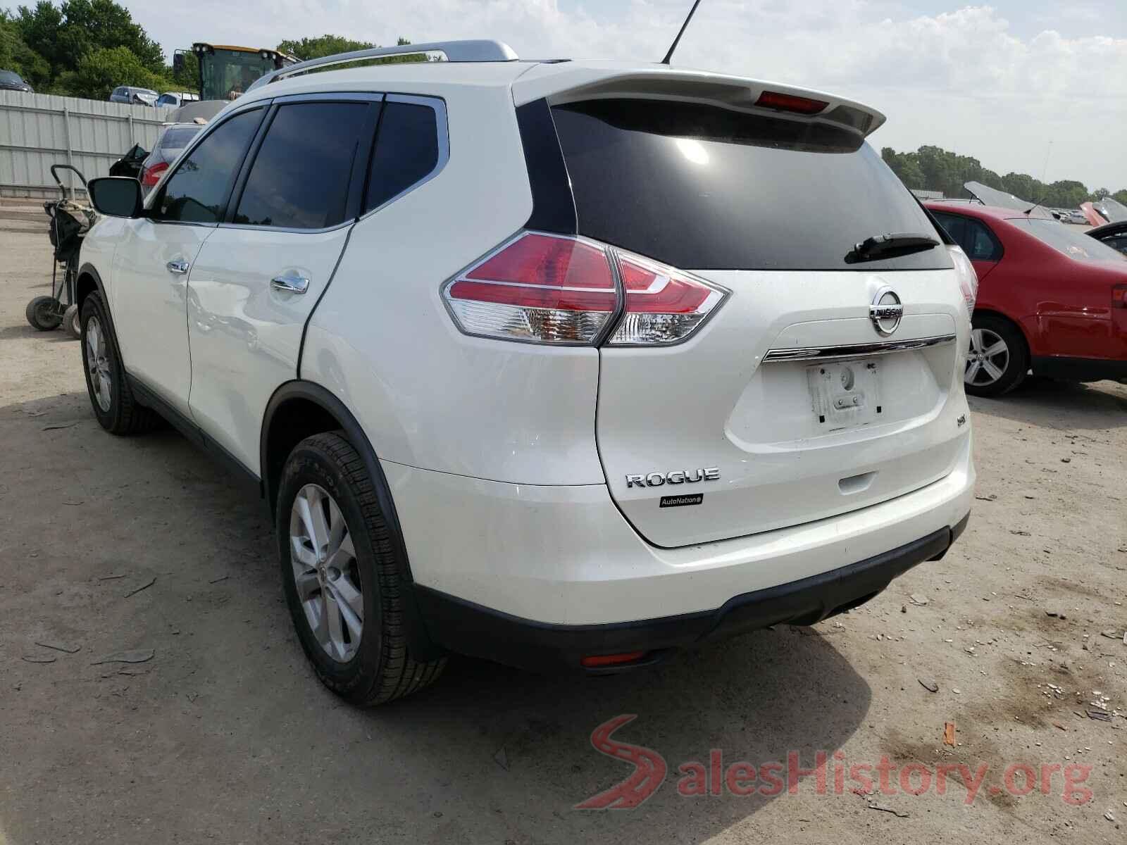 KNMAT2MT3GP632424 2016 NISSAN ROGUE