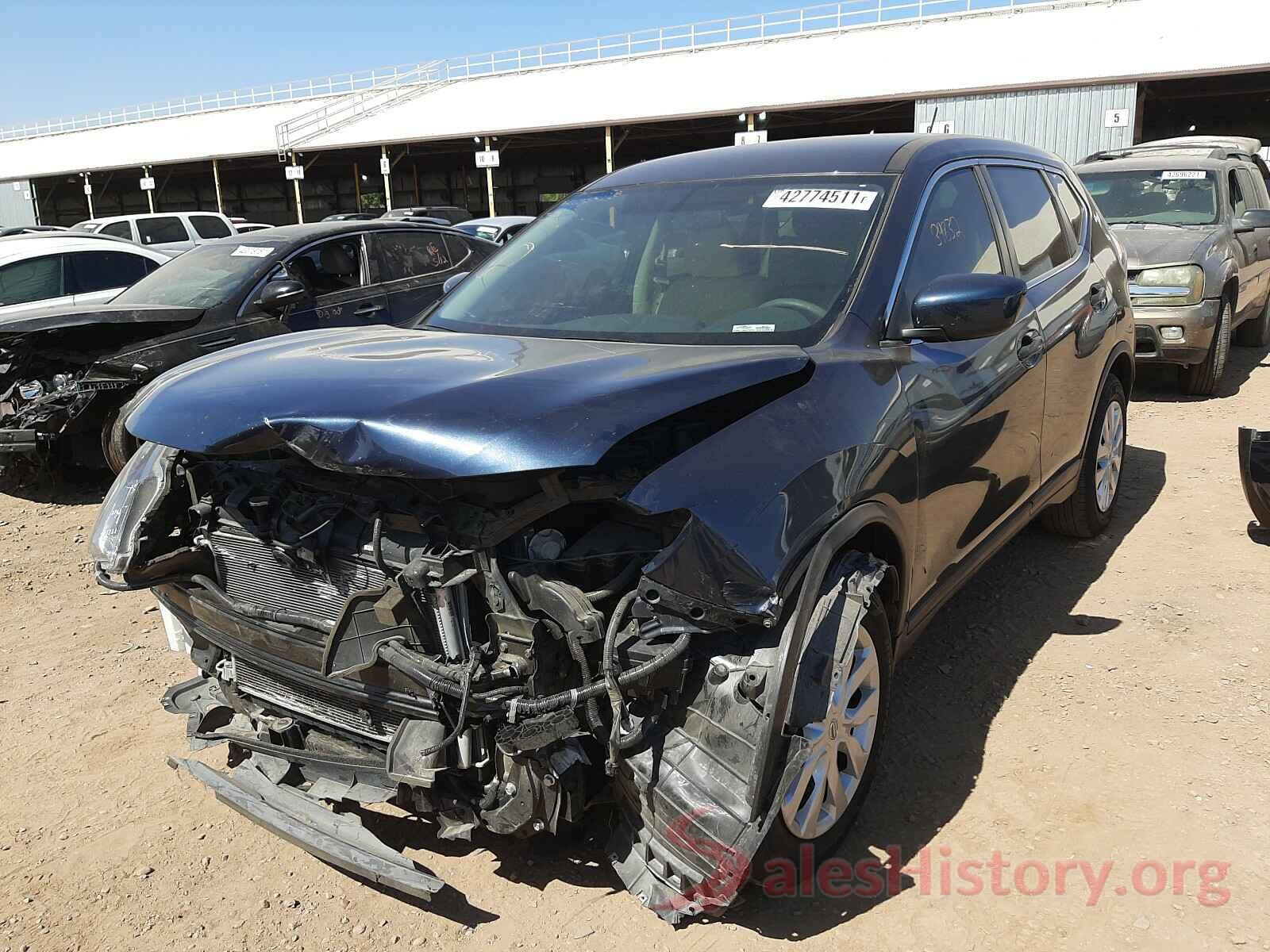 5N1AT2MTXGC847799 2016 NISSAN ROGUE