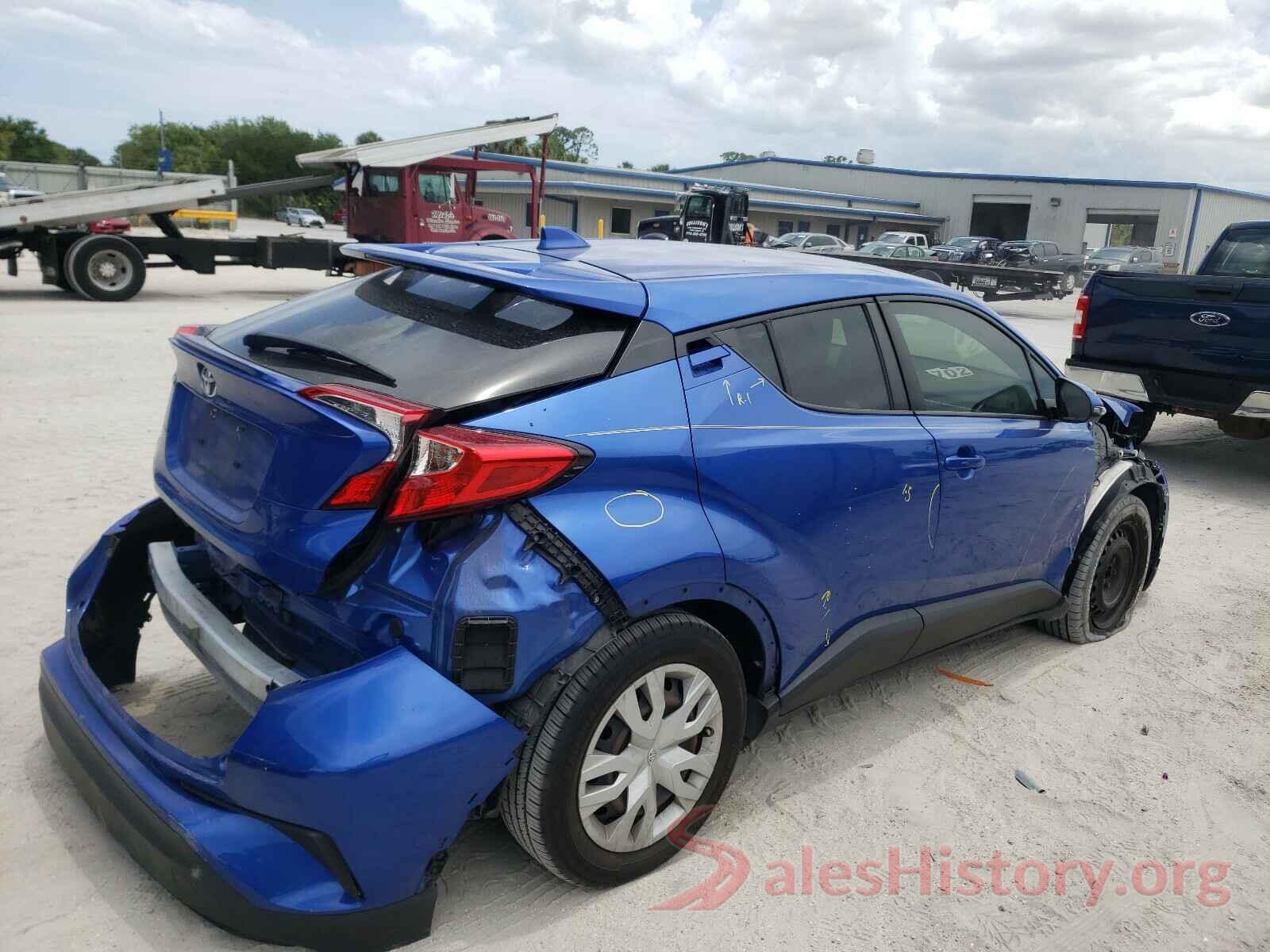 JTNKHMBX3K1018245 2019 TOYOTA C-HR