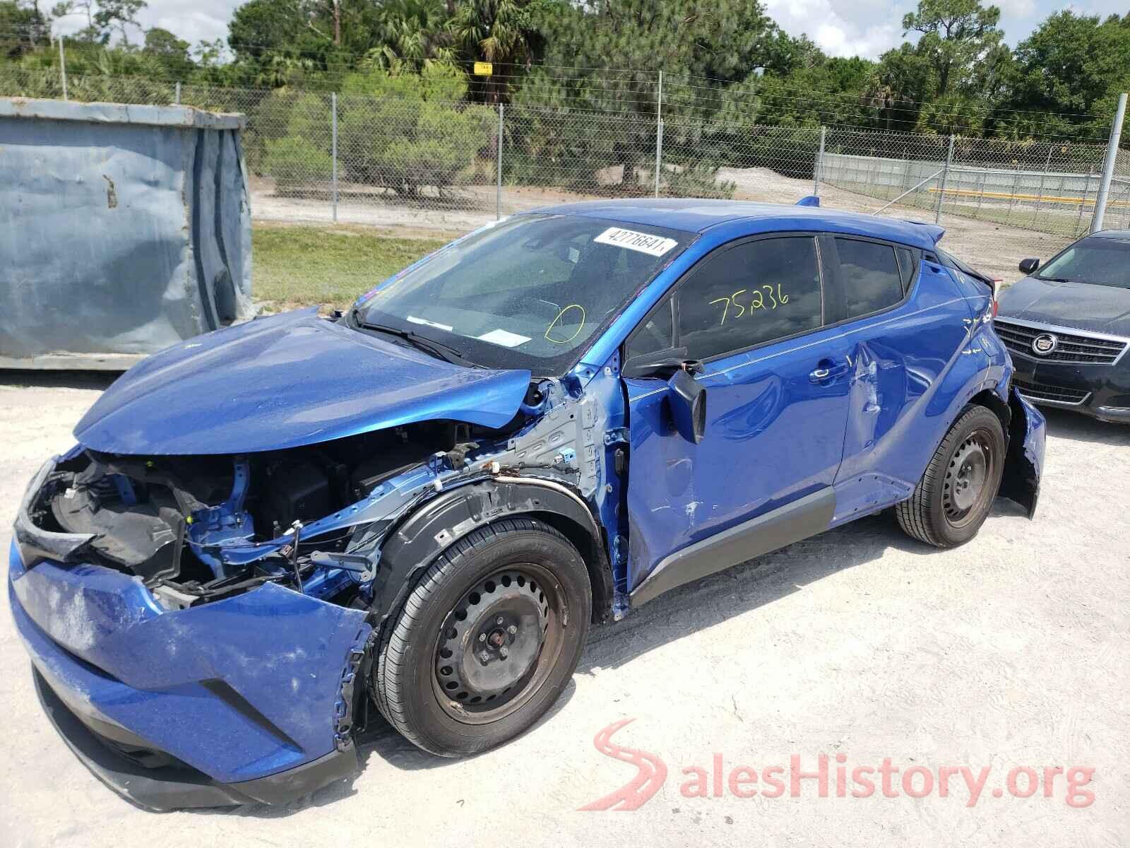 JTNKHMBX3K1018245 2019 TOYOTA C-HR