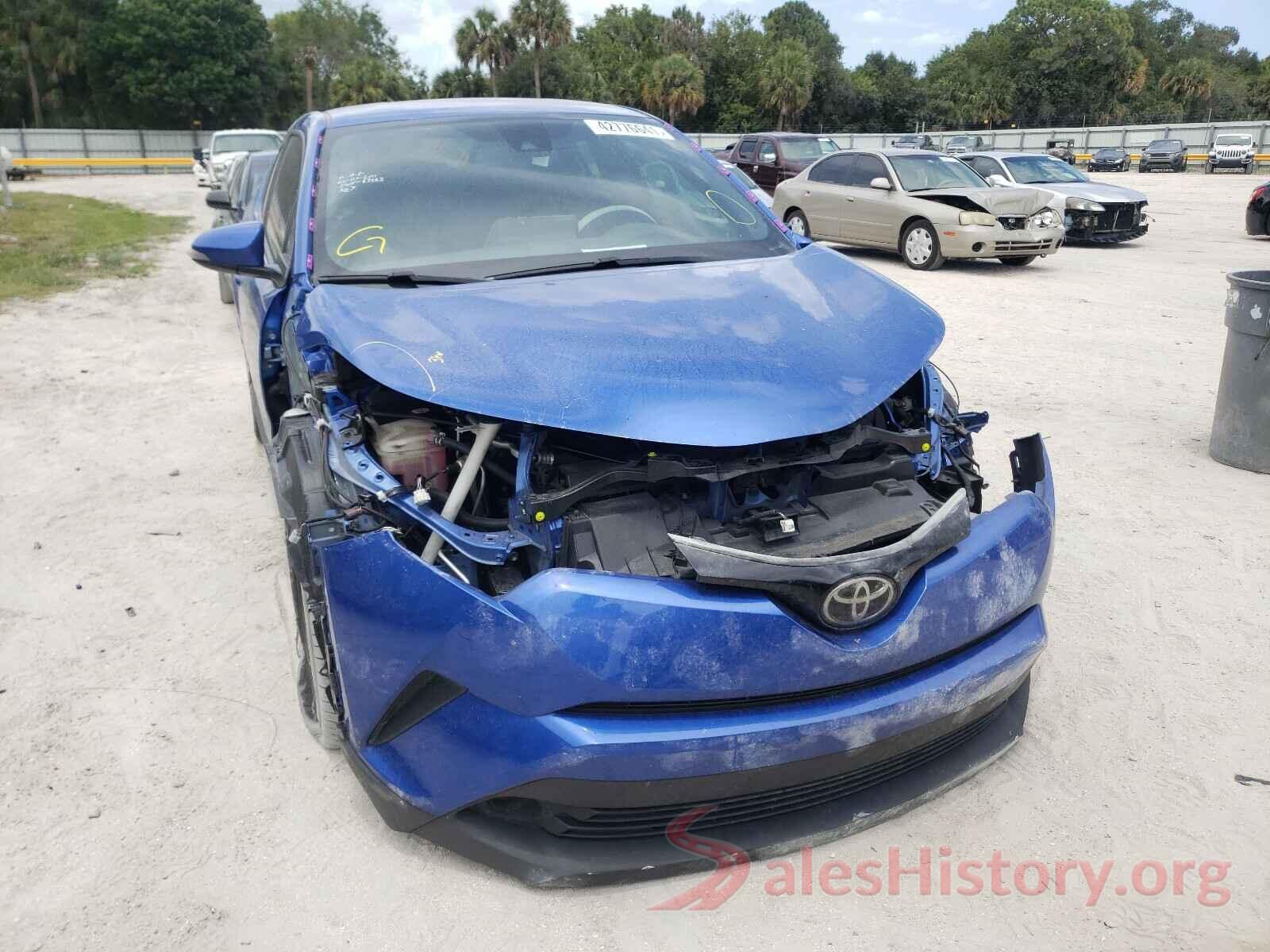 JTNKHMBX3K1018245 2019 TOYOTA C-HR