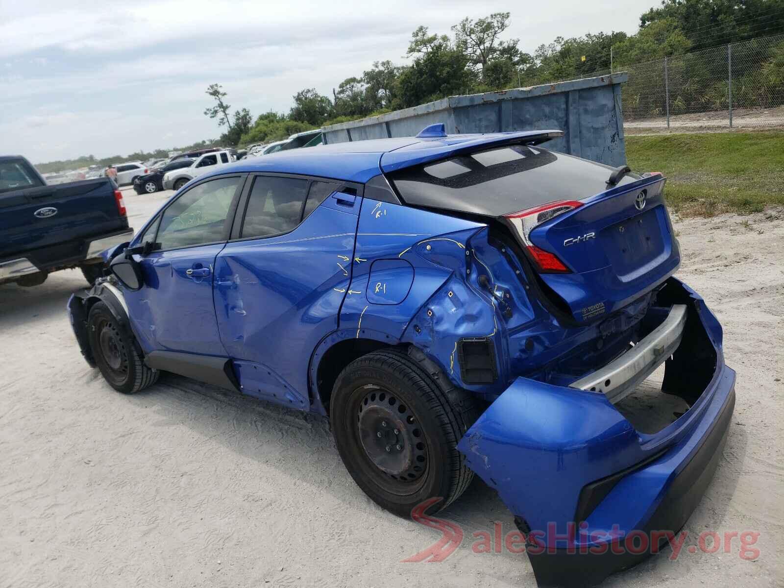 JTNKHMBX3K1018245 2019 TOYOTA C-HR