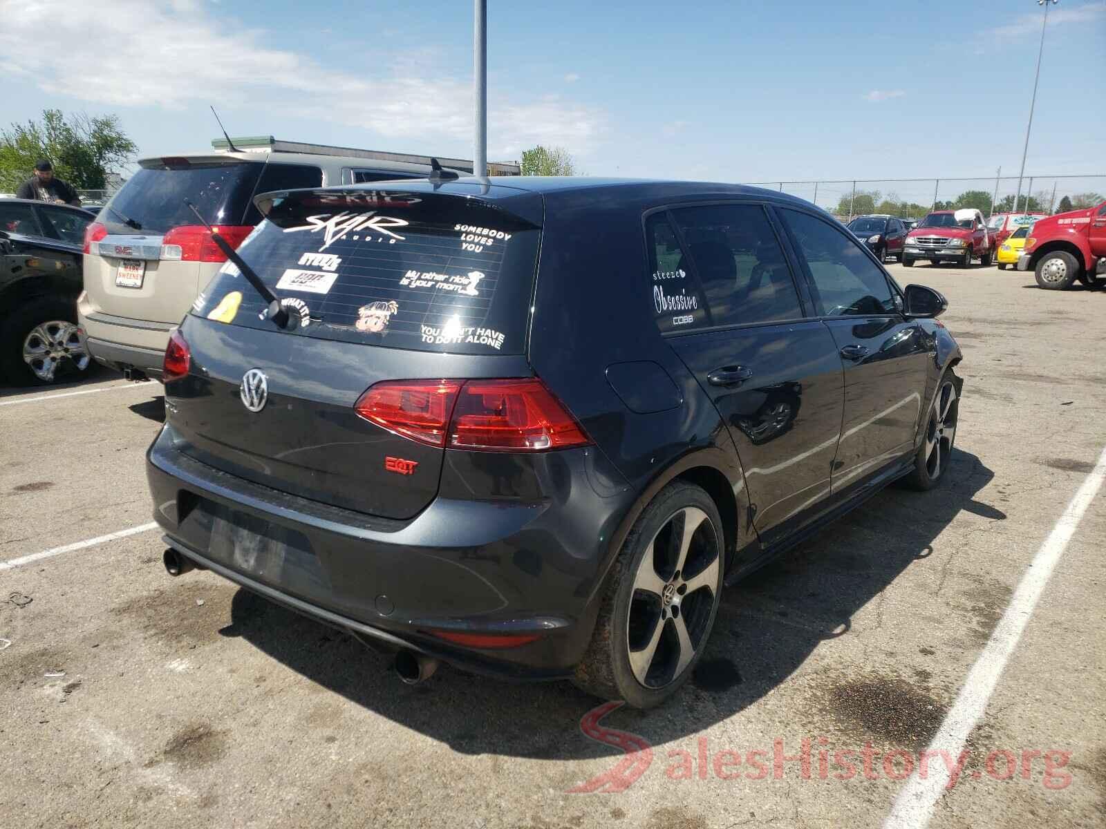 3VW4T7AUXHM037923 2017 VOLKSWAGEN GTI