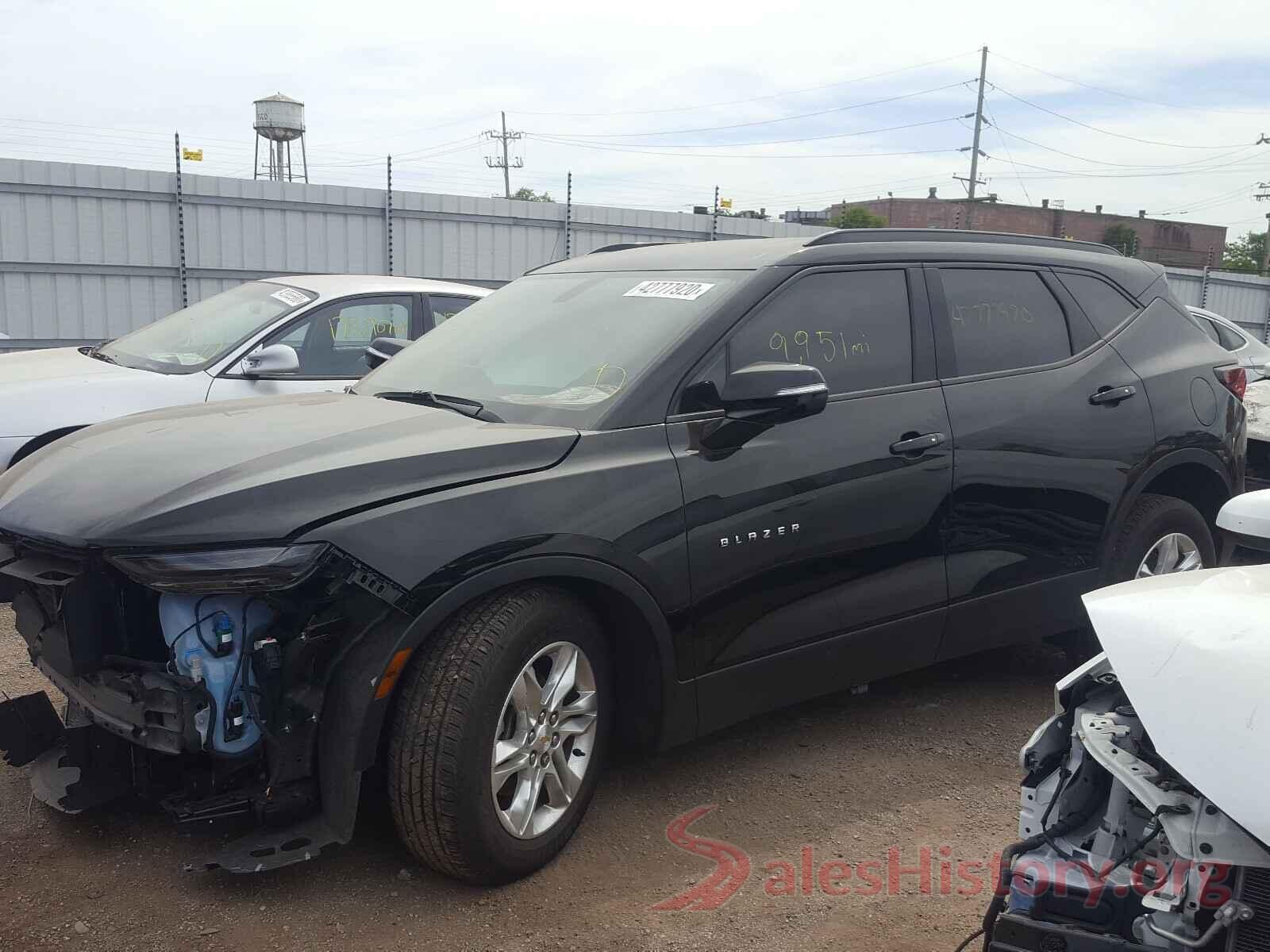 3GNKBCRS1KS675271 2019 CHEVROLET BLAZER 2LT