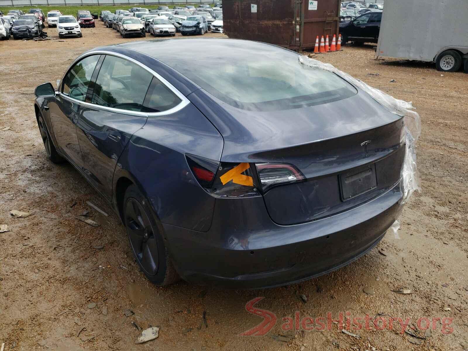 5YJ3E1EA7KF190230 2019 TESLA MODEL 3