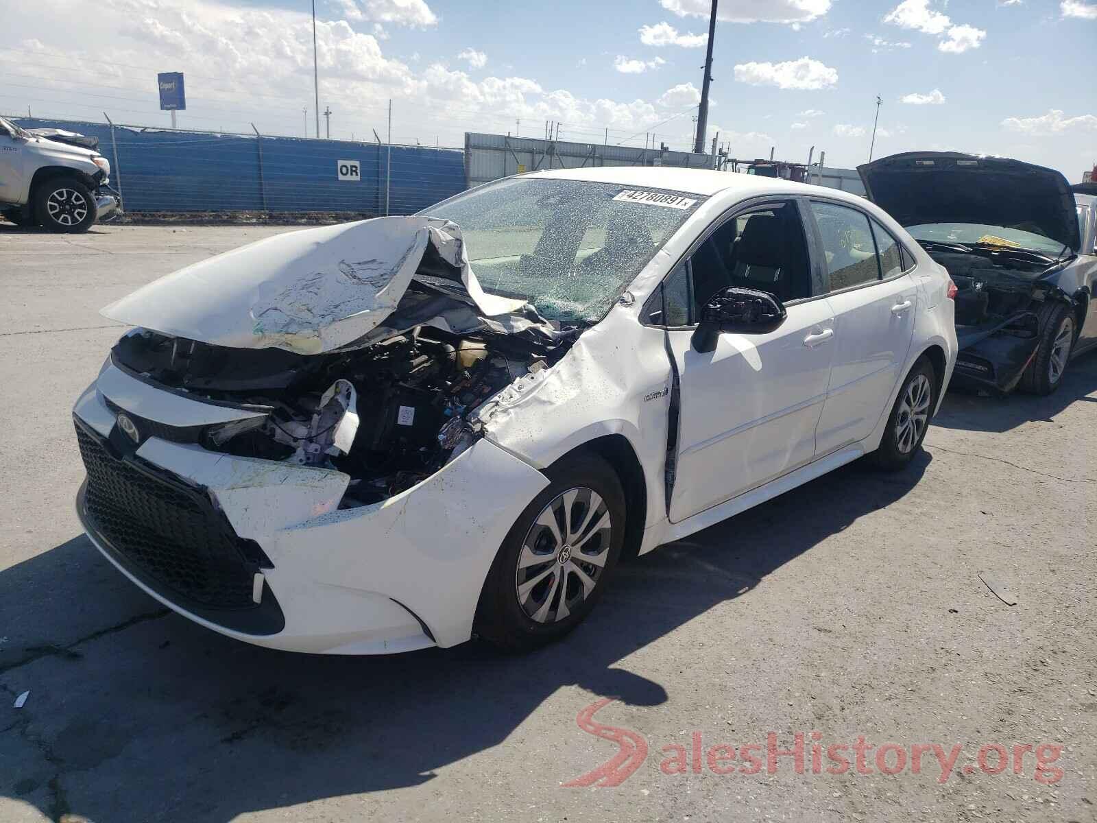 JTDEAMDE8MJ004877 2021 TOYOTA COROLLA