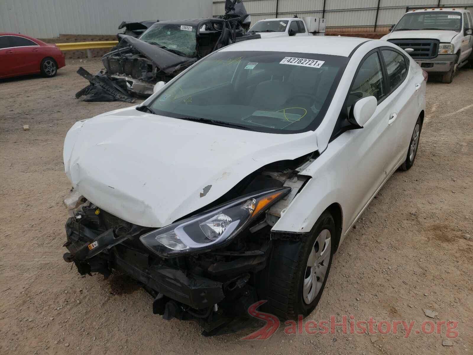 5NPDH4AE1GH746501 2016 HYUNDAI ELANTRA