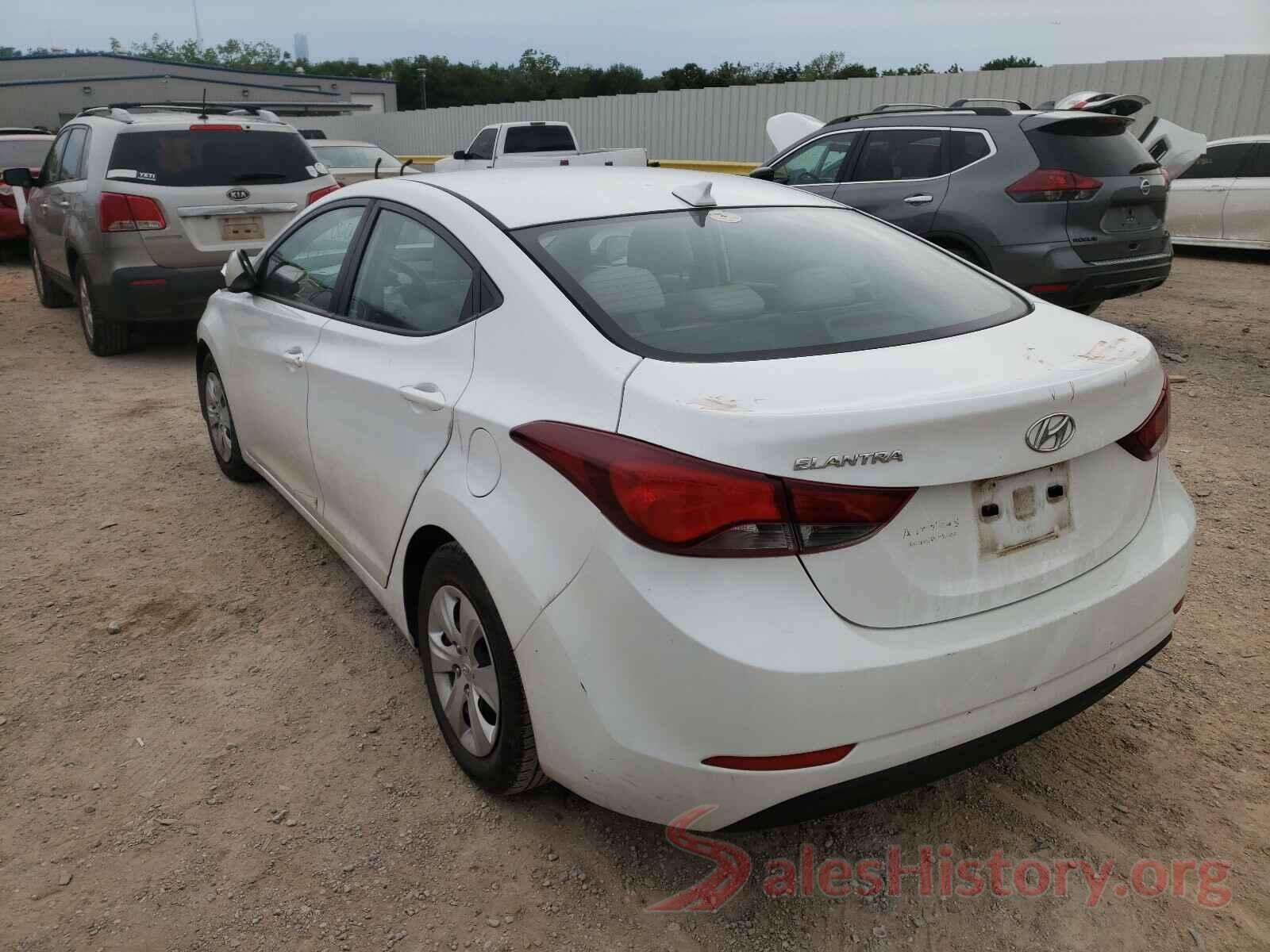 5NPDH4AE1GH746501 2016 HYUNDAI ELANTRA