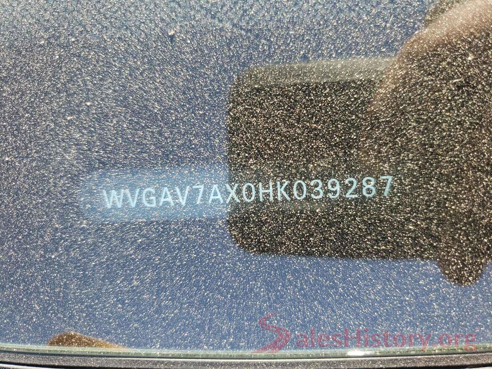 WVGAV7AX0HK039287 2017 VOLKSWAGEN TIGUAN