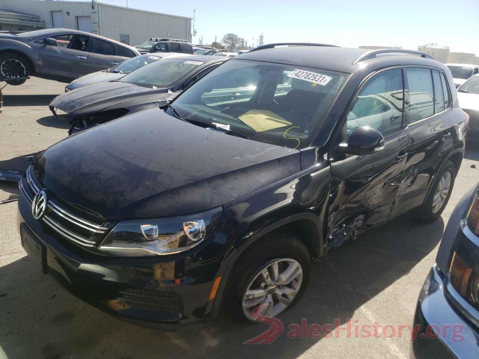 WVGAV7AX0HK039287 2017 VOLKSWAGEN TIGUAN