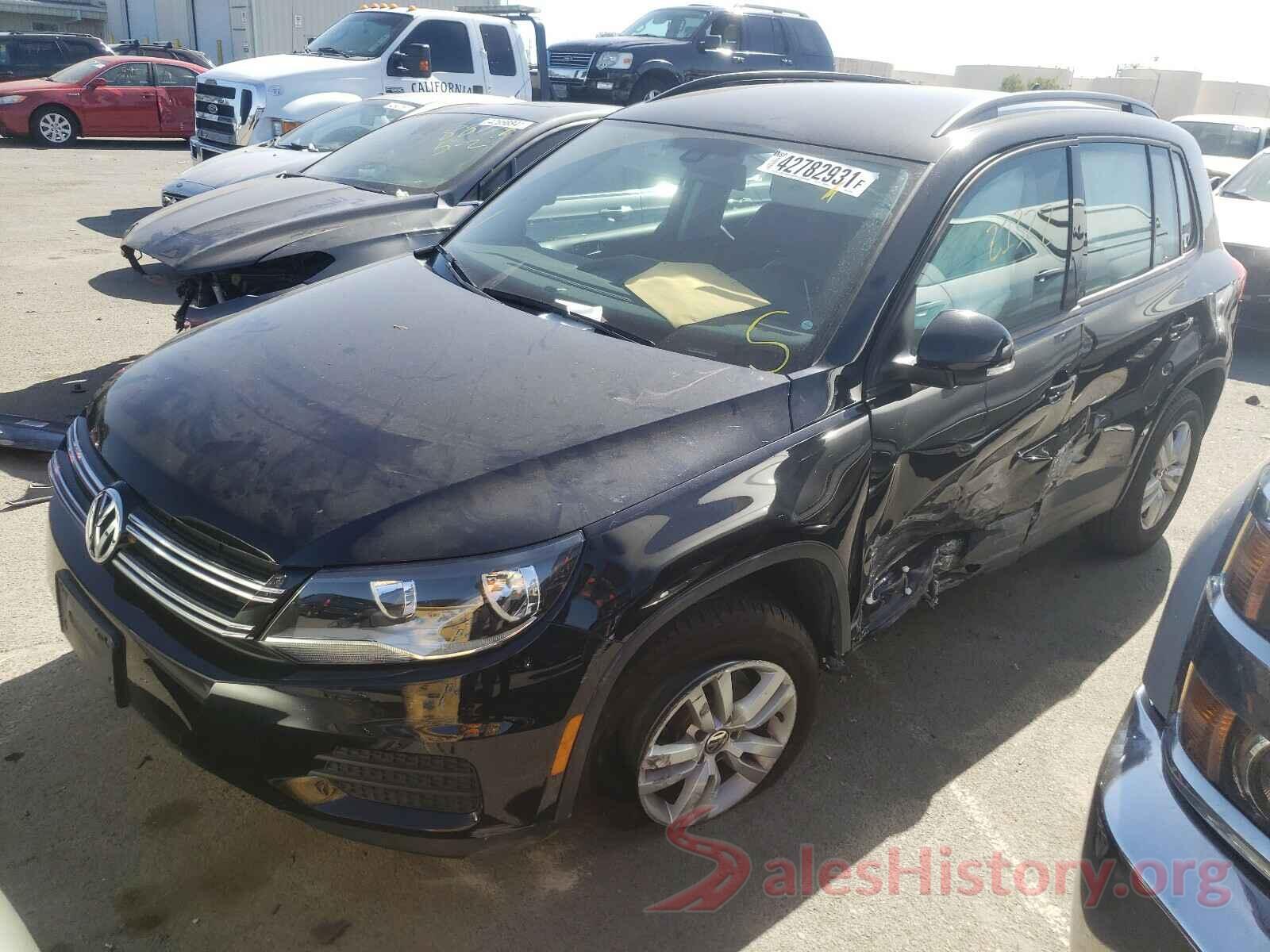 WVGAV7AX0HK039287 2017 VOLKSWAGEN TIGUAN