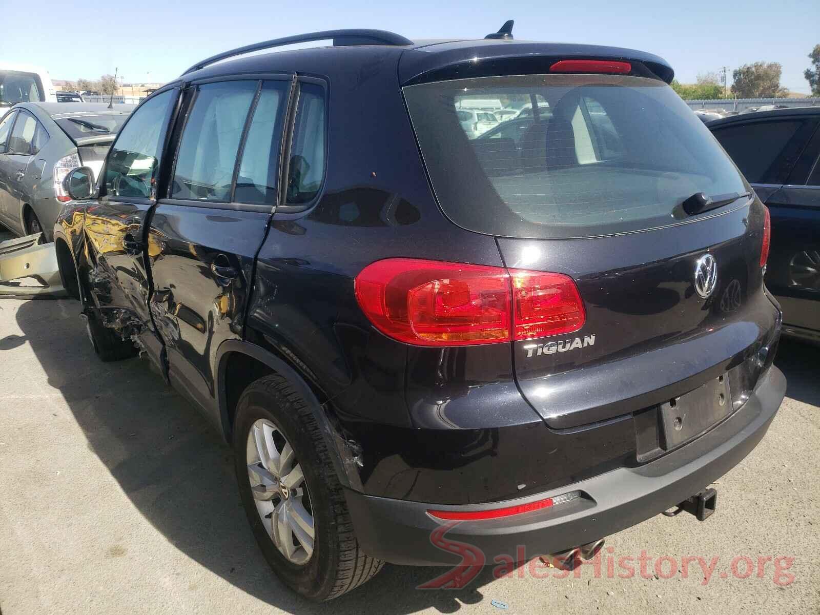 WVGAV7AX0HK039287 2017 VOLKSWAGEN TIGUAN