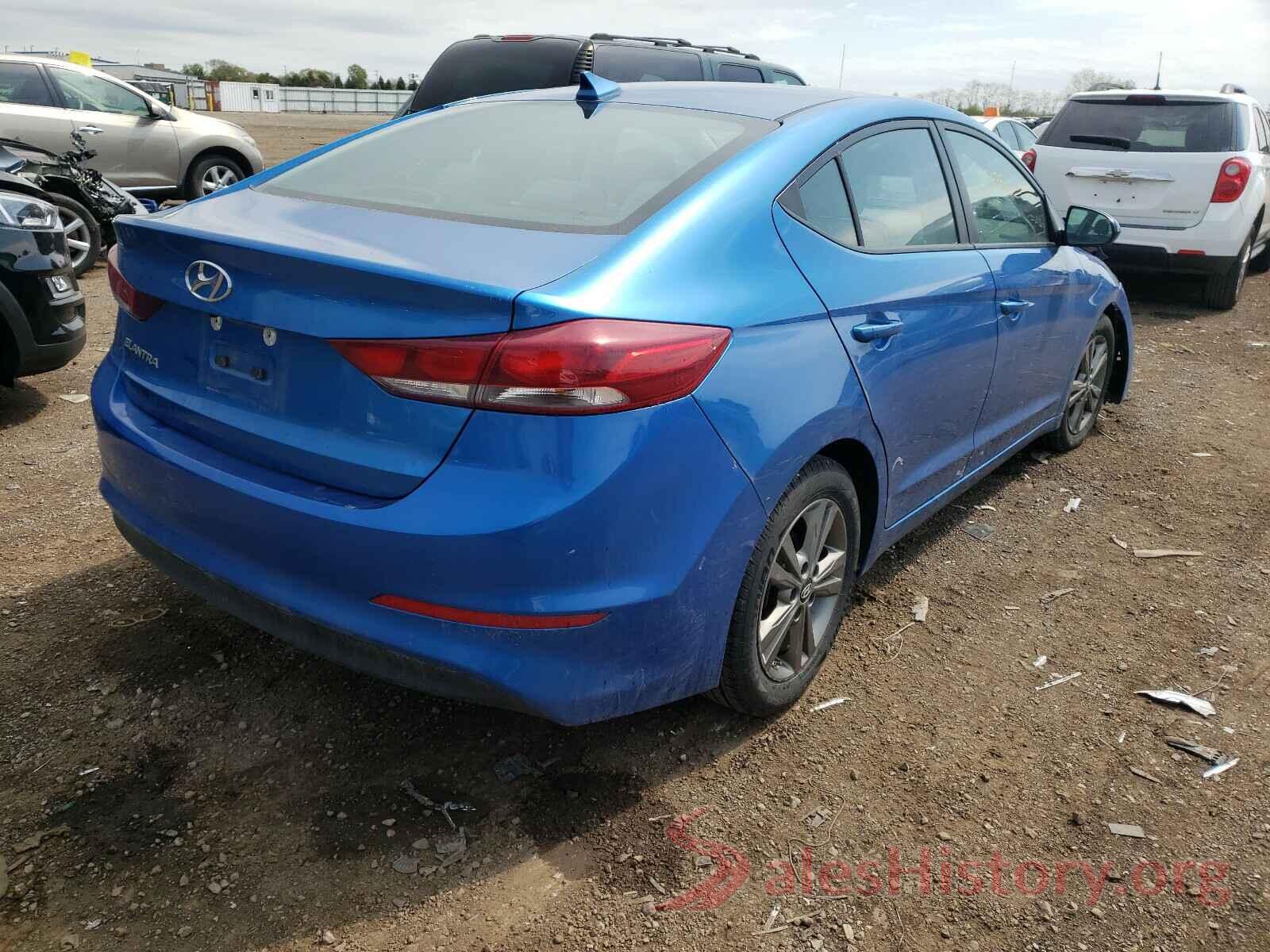 5NPD84LF8JH307969 2018 HYUNDAI ELANTRA