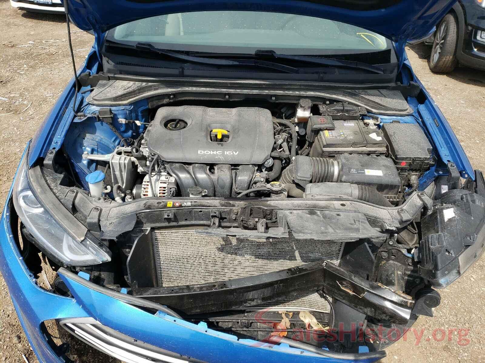 5NPD84LF8JH307969 2018 HYUNDAI ELANTRA