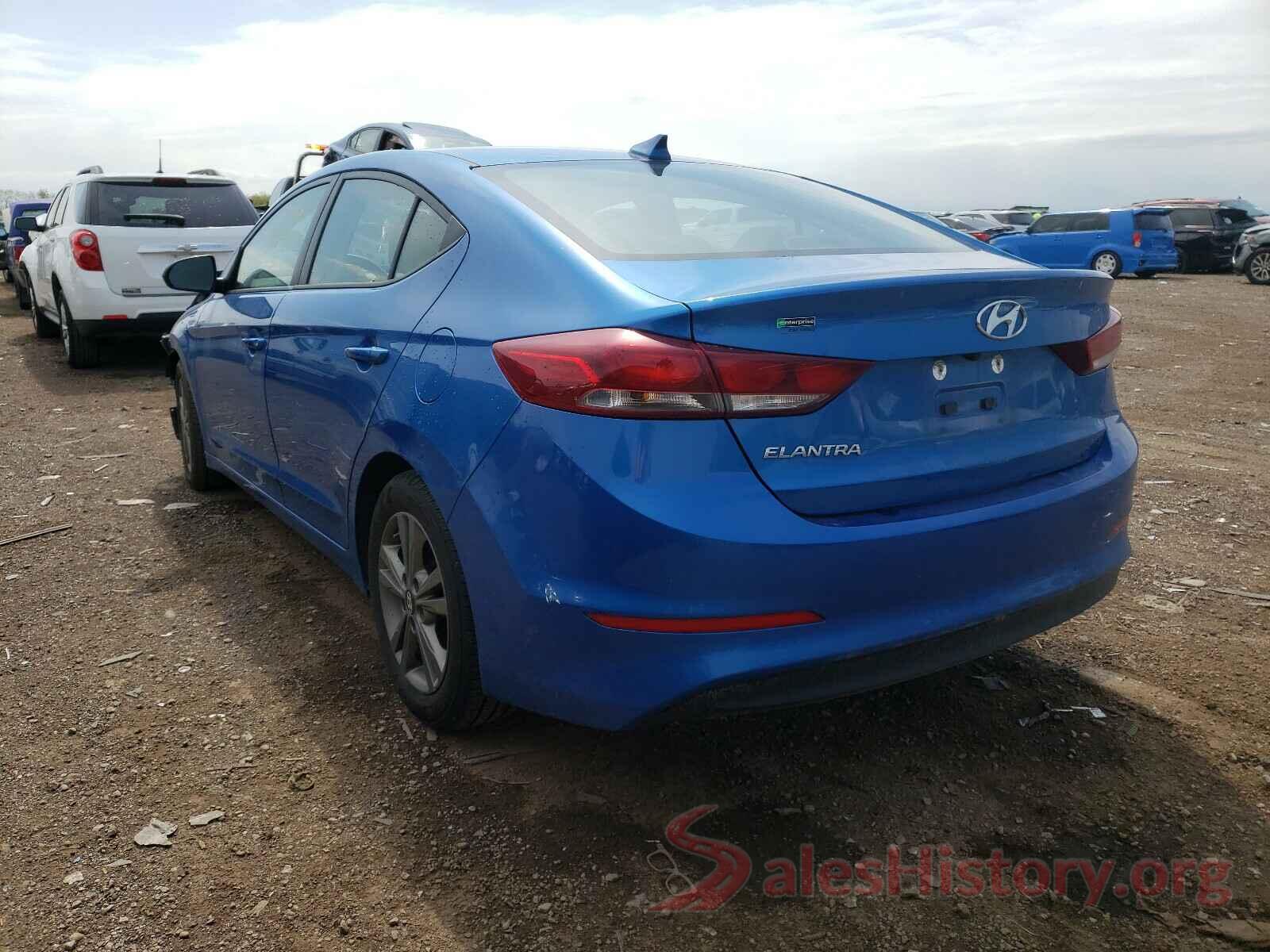 5NPD84LF8JH307969 2018 HYUNDAI ELANTRA