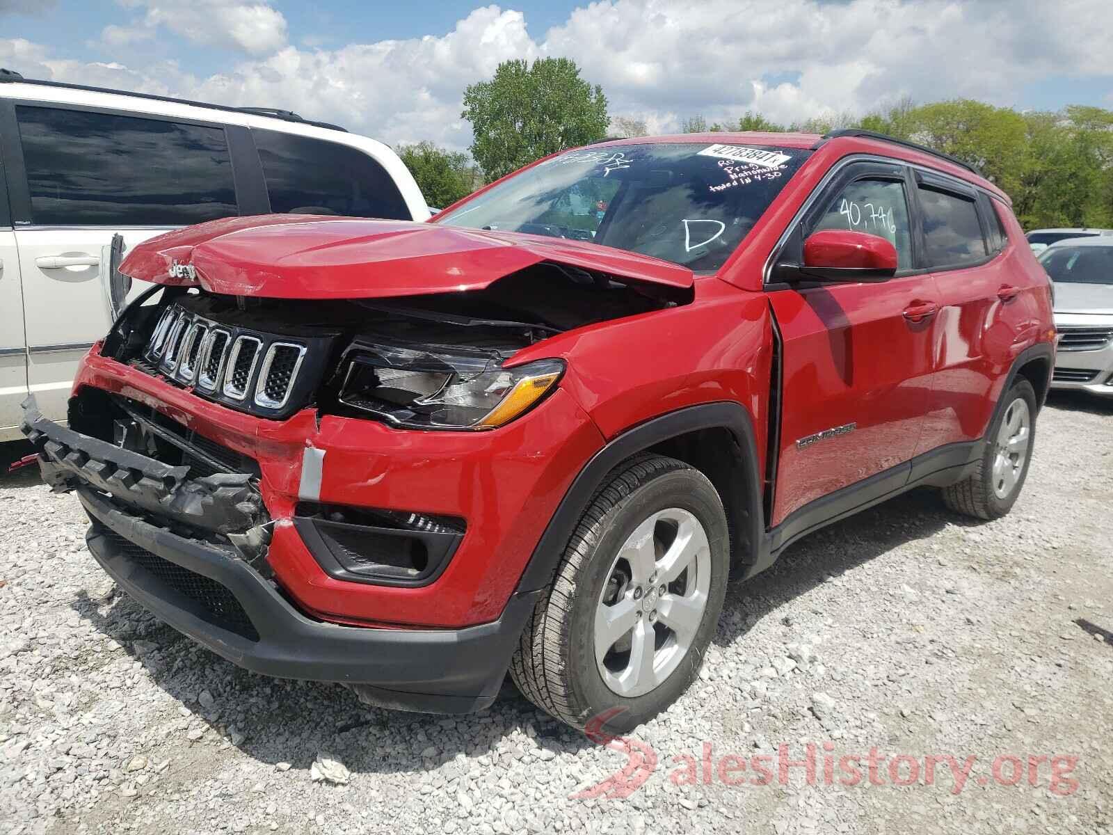 3C4NJCBB5KT736635 2019 JEEP COMPASS