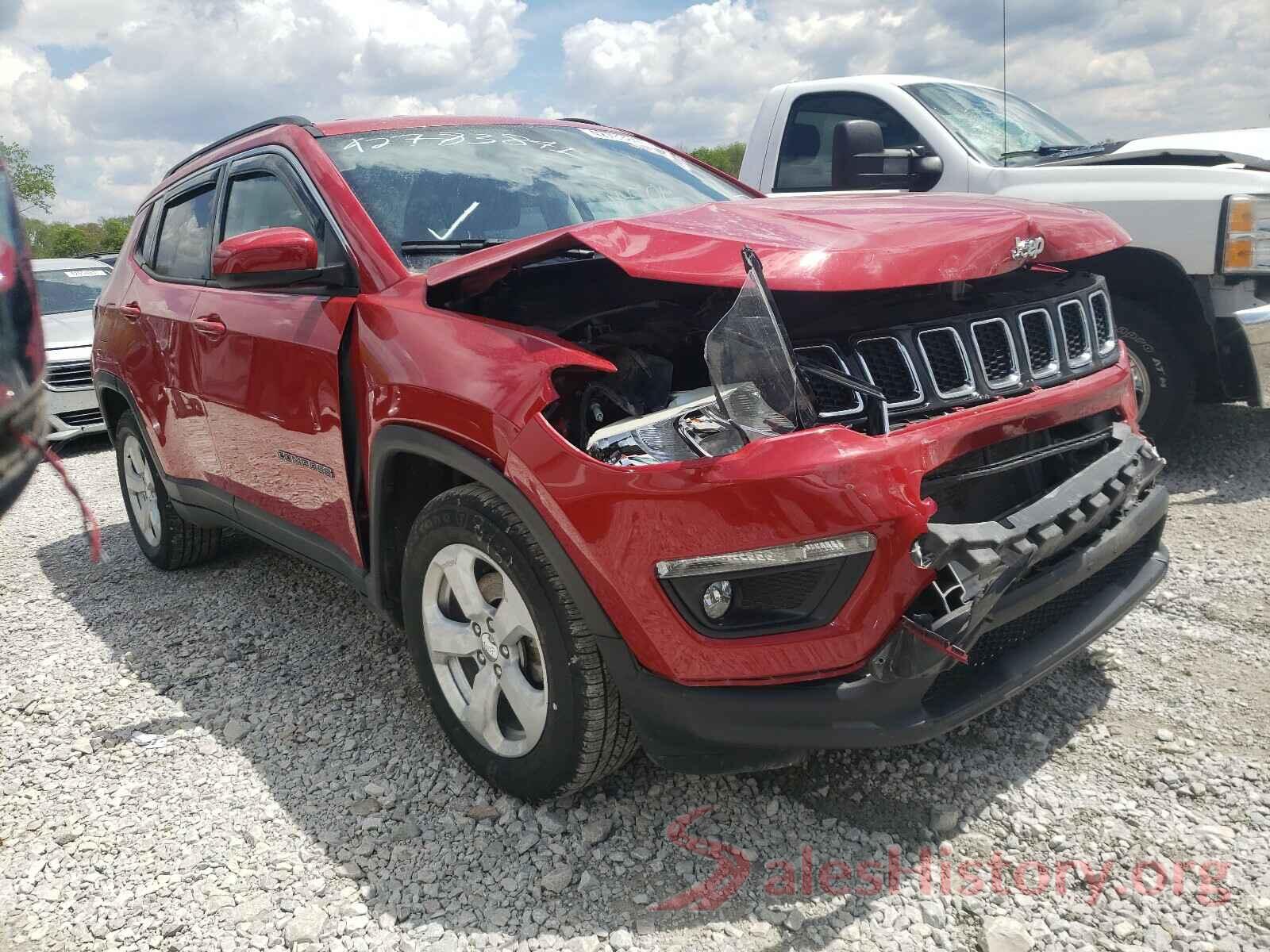 3C4NJCBB5KT736635 2019 JEEP COMPASS