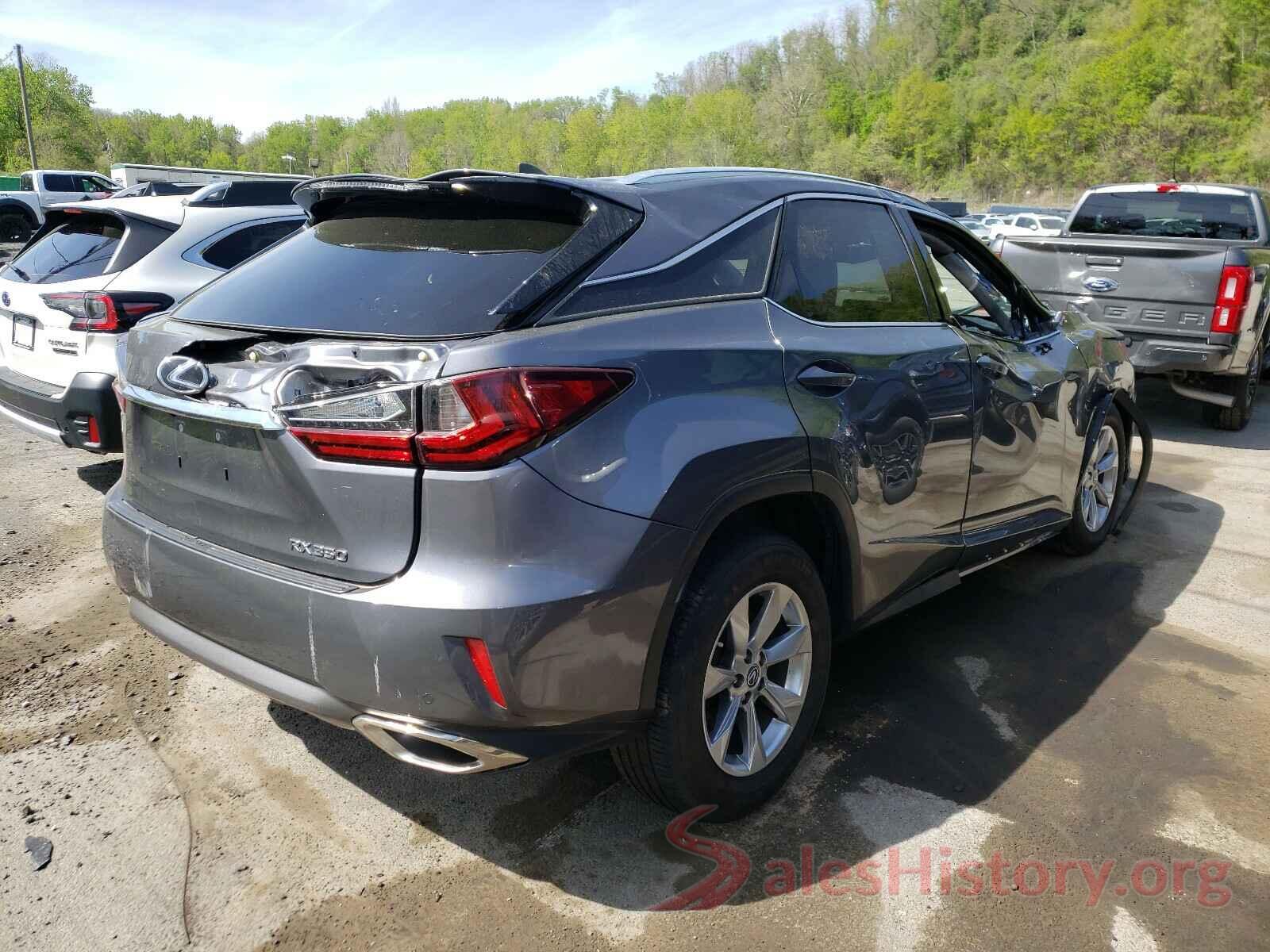 2T2BZMCA4JC160704 2018 LEXUS RX350