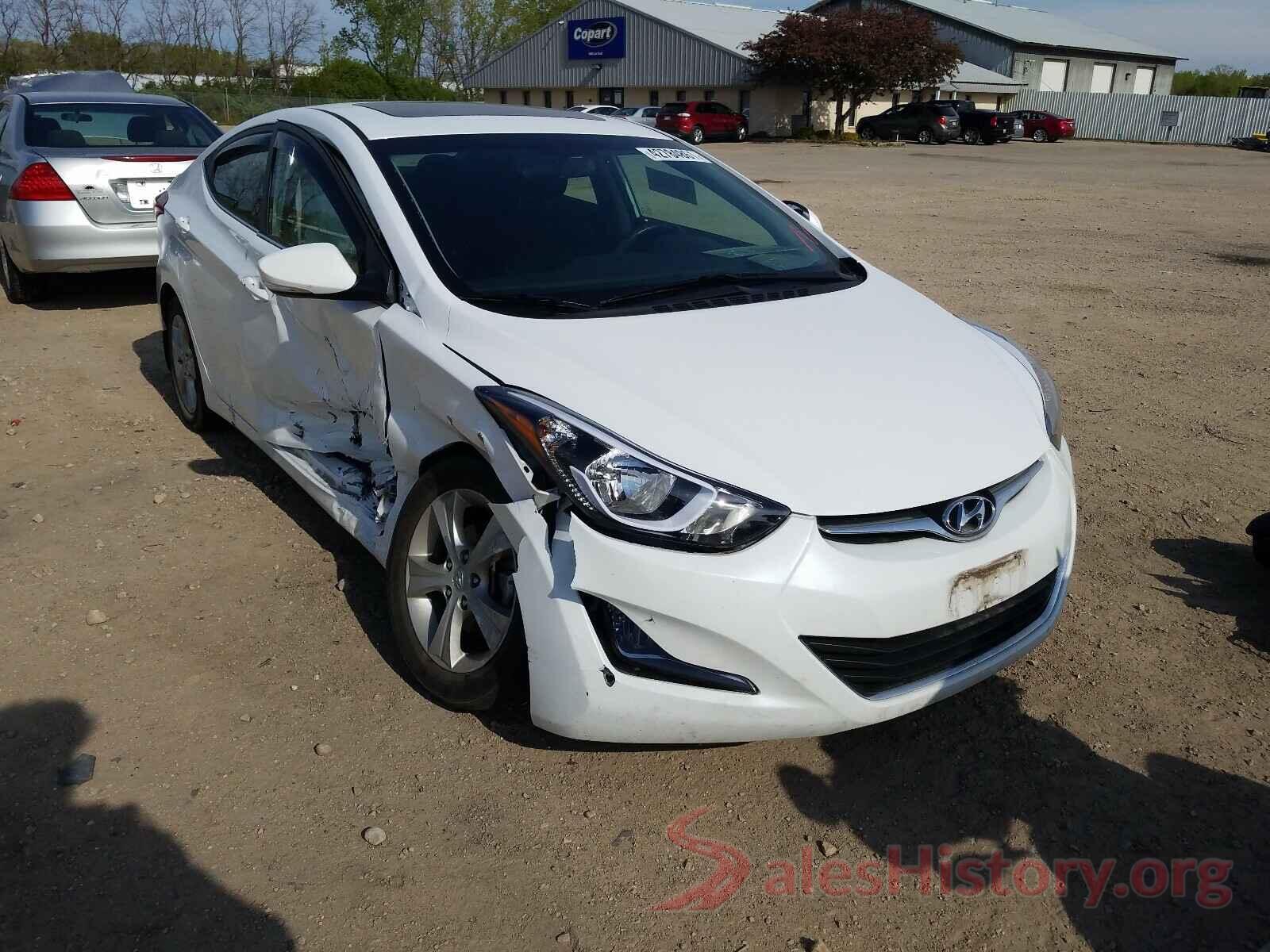 5NPDH4AE3GH725312 2016 HYUNDAI ELANTRA