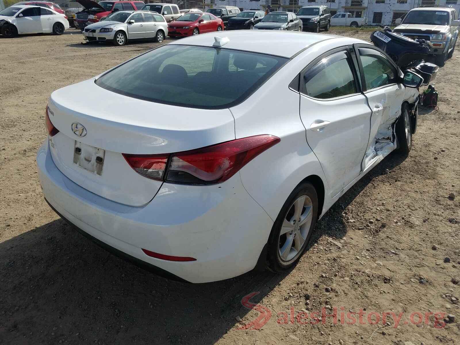 5NPDH4AE3GH725312 2016 HYUNDAI ELANTRA