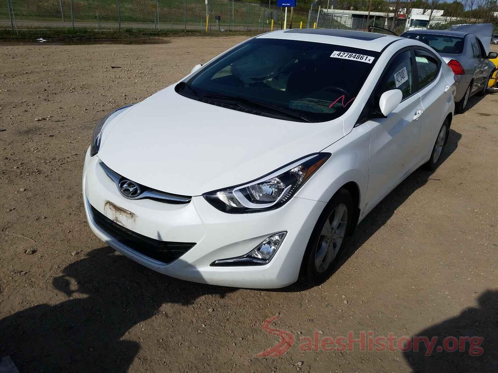 5NPDH4AE3GH725312 2016 HYUNDAI ELANTRA