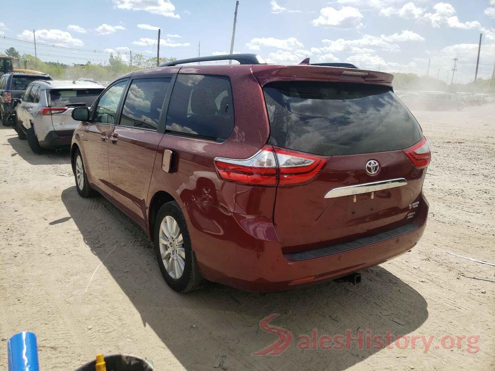 5TDDZ3DCXHS173613 2017 TOYOTA SIENNA