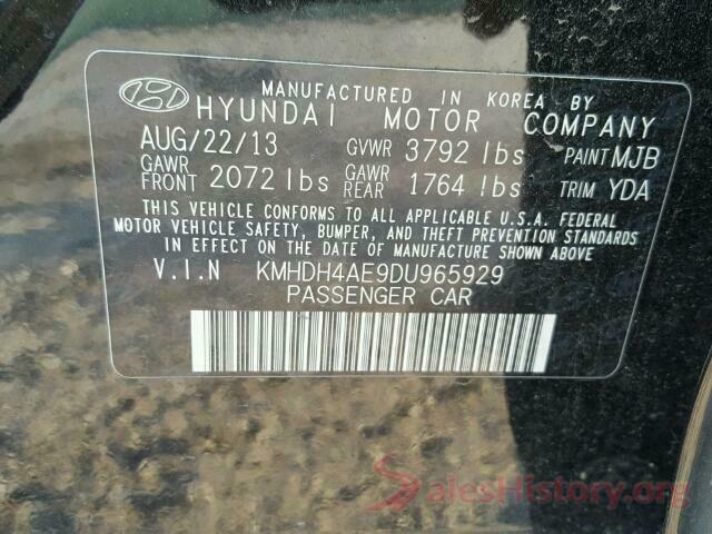 KMHDH4AE9DU965929 2013 HYUNDAI ELANTRA