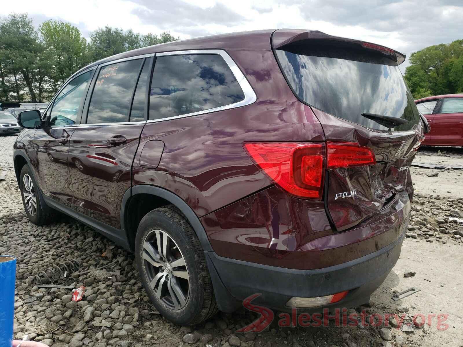 5FNYF6H66GB045453 2016 HONDA PILOT